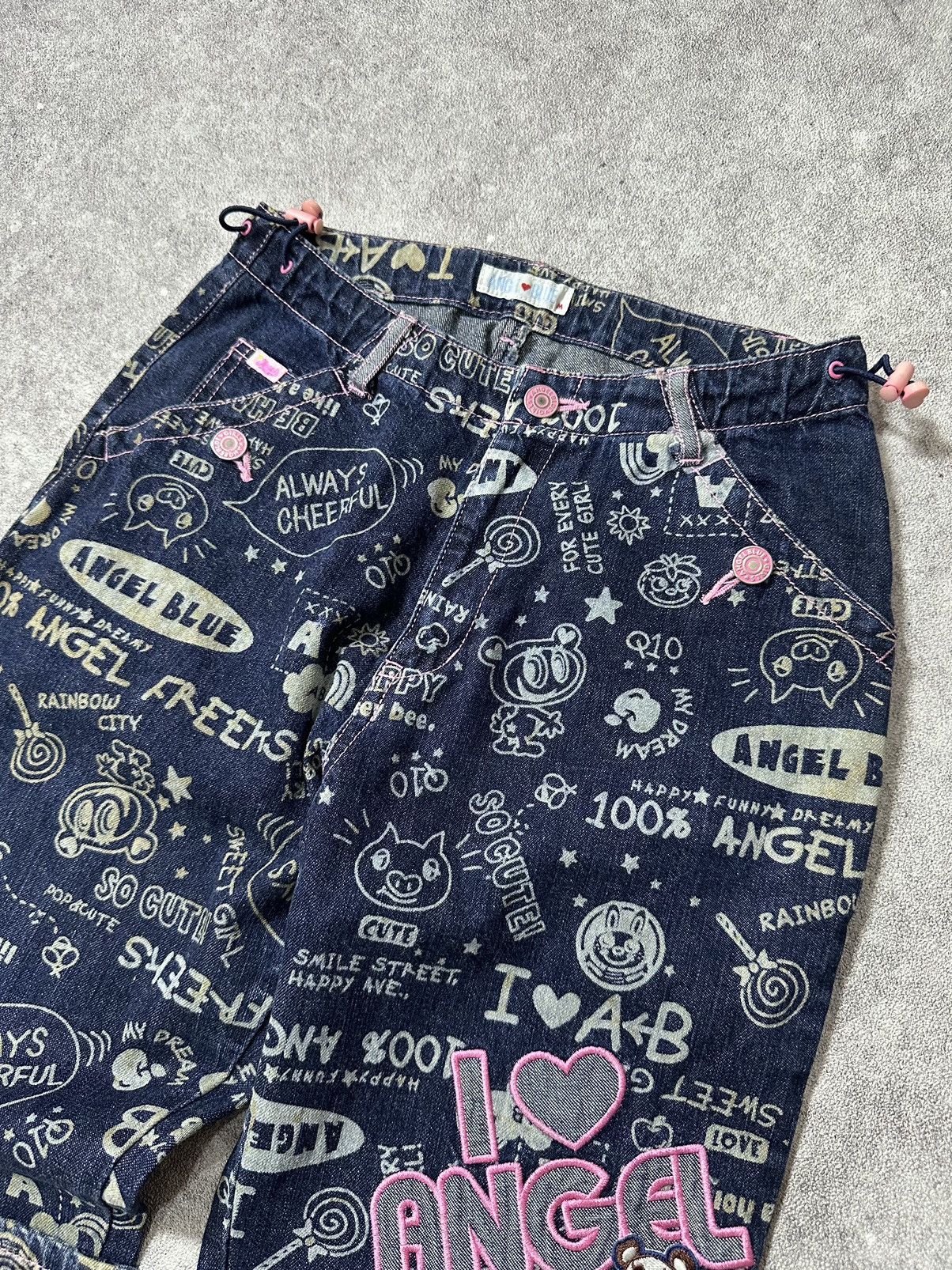 Angel Blue Y2K Japanes Angel Blue Flare Jeans Size 27" / US 4 / IT 40 - 6 Thumbnail