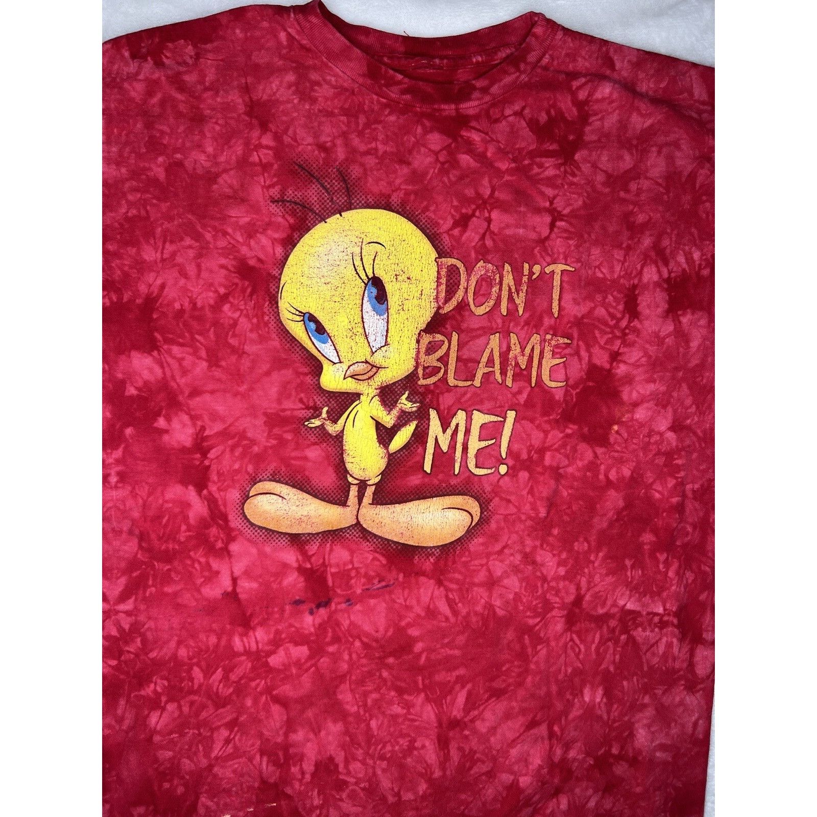 Other Vintage Tweety Bird Tie Dye T-Shirt “Don’t Blame Me” Size Me Size US M / EU 48-50 / 2 - 2 Thumbnail