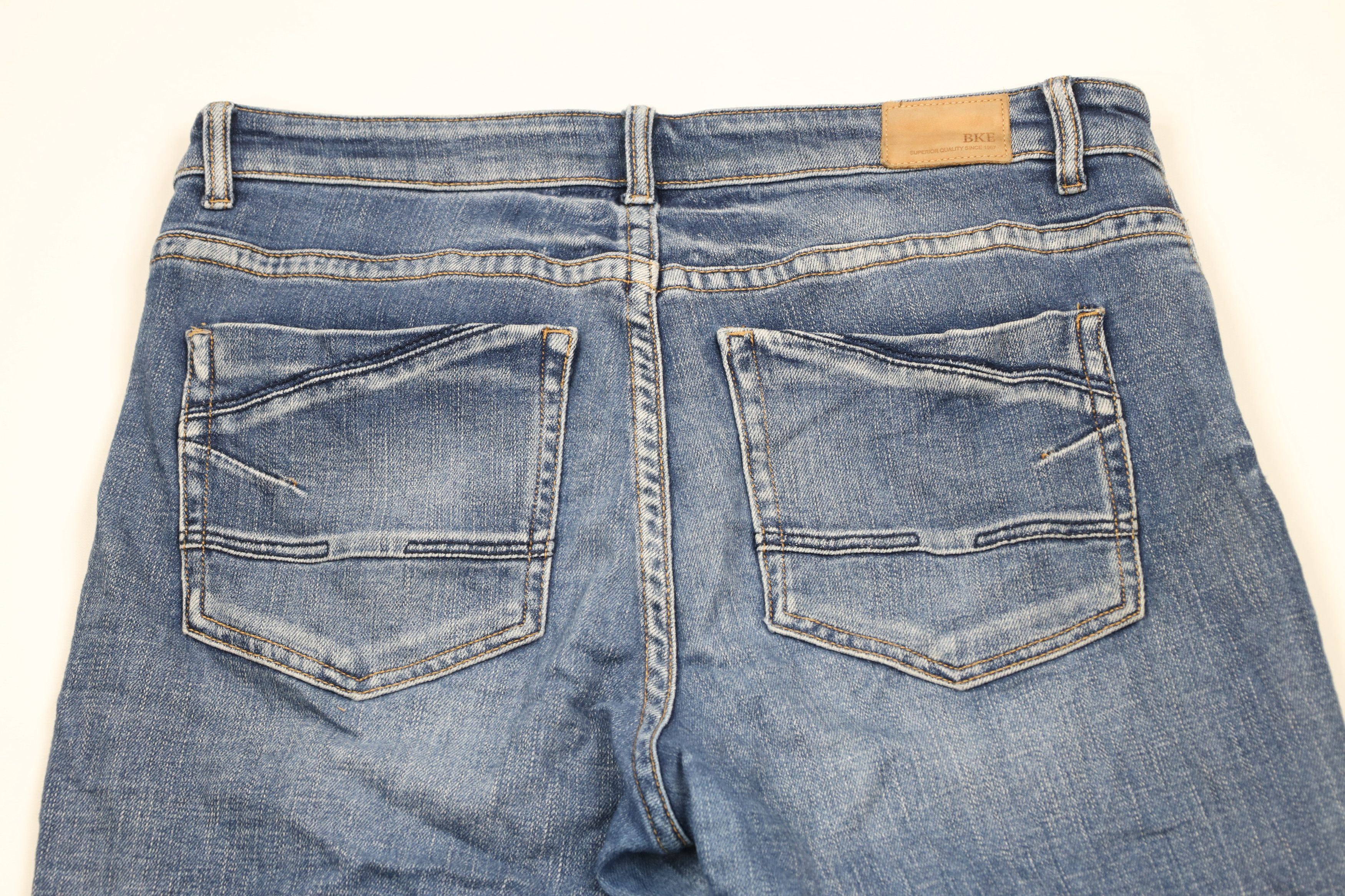 Vintage Buckle BKE Payton Mid Rise Universal Fit Denim Jeans Blue Size 30" / US 8 / IT 44 - 12 Thumbnail