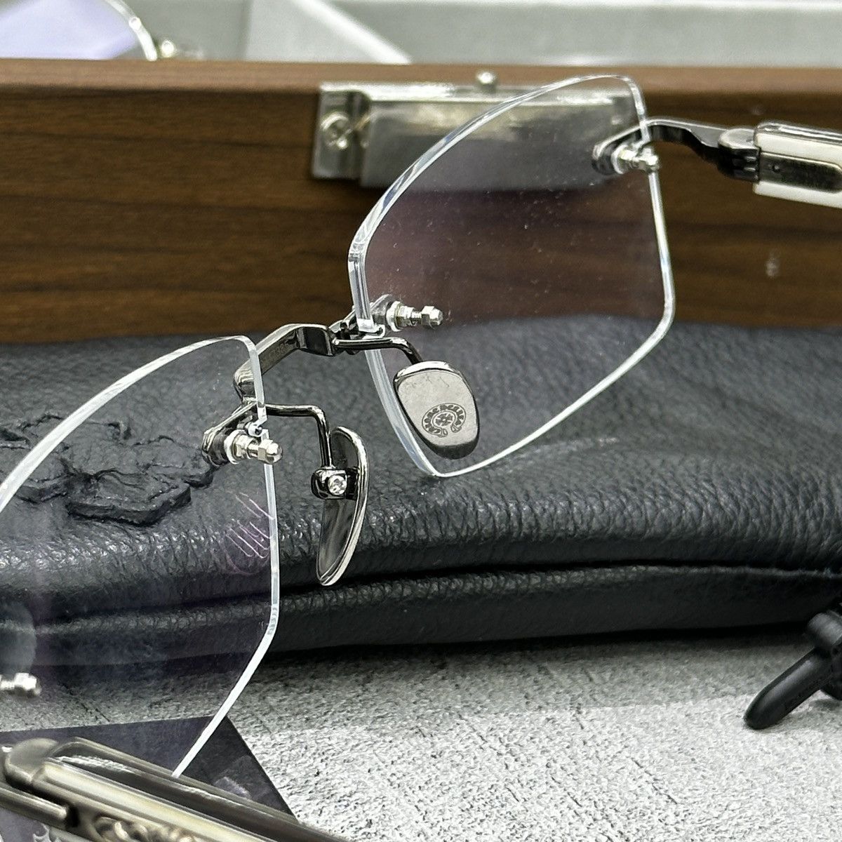 Chrome Hearts CHROME HEARTS DEEP II EYEGLASSES Size ONE SIZE - 8 Thumbnail