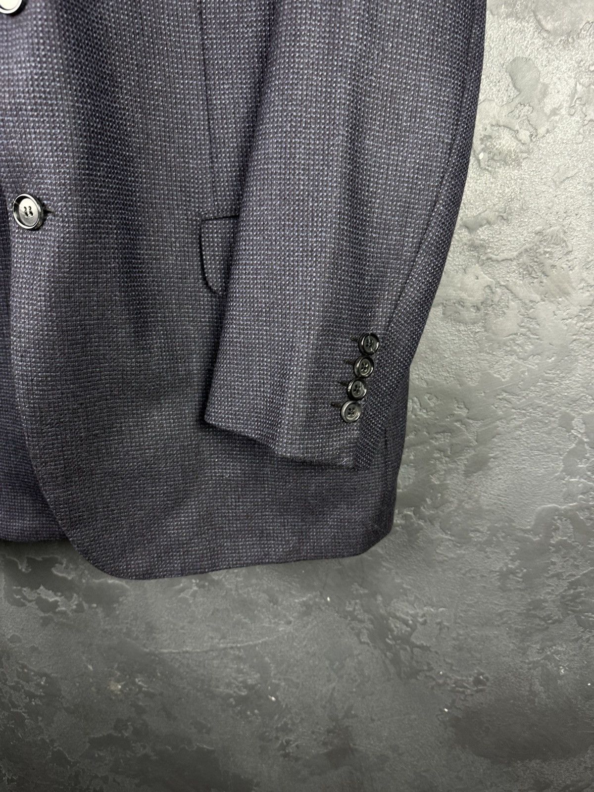 Brioni Brioni Brunico Suit Jacket Navy Blue Wool Size 53 R Size 54R - 7 Thumbnail
