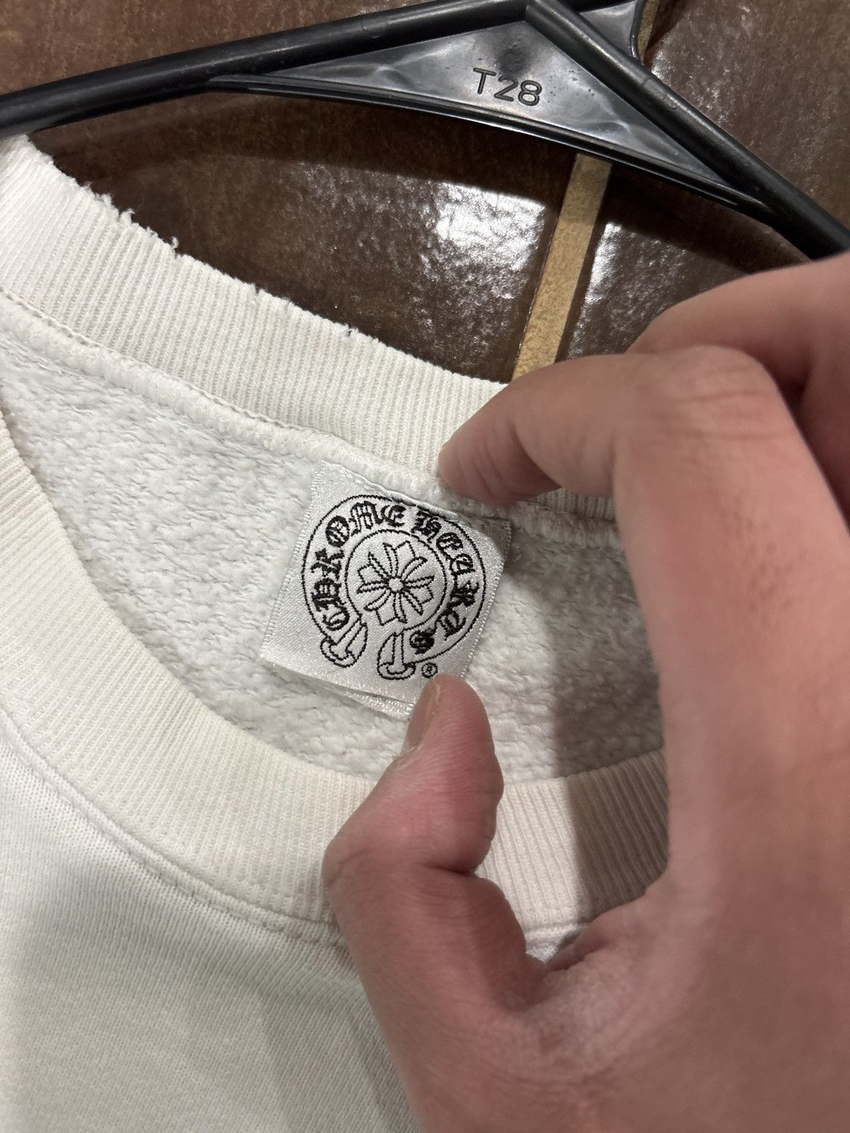Chrome Hearts VINTAGE Chrome Hearts Horseshoe Crewneck Size Large Size US L / EU 52-54 / 3 - 11 Thumbnail