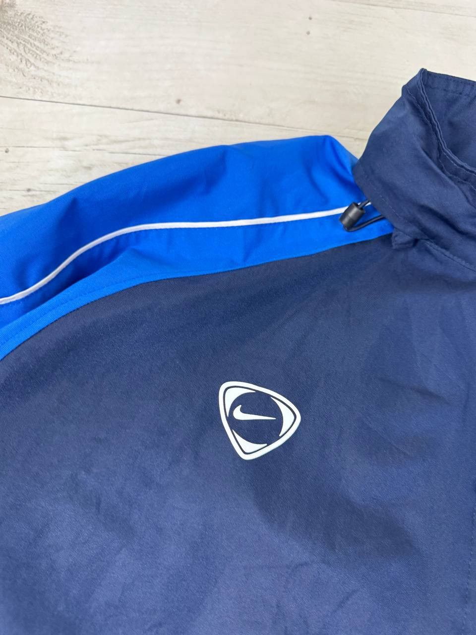 Nike Vintage Nike Windbreaker Jacket Hooded Nylon Swoosh 00s Size US XXL / EU 58 / 5 - 7 Thumbnail