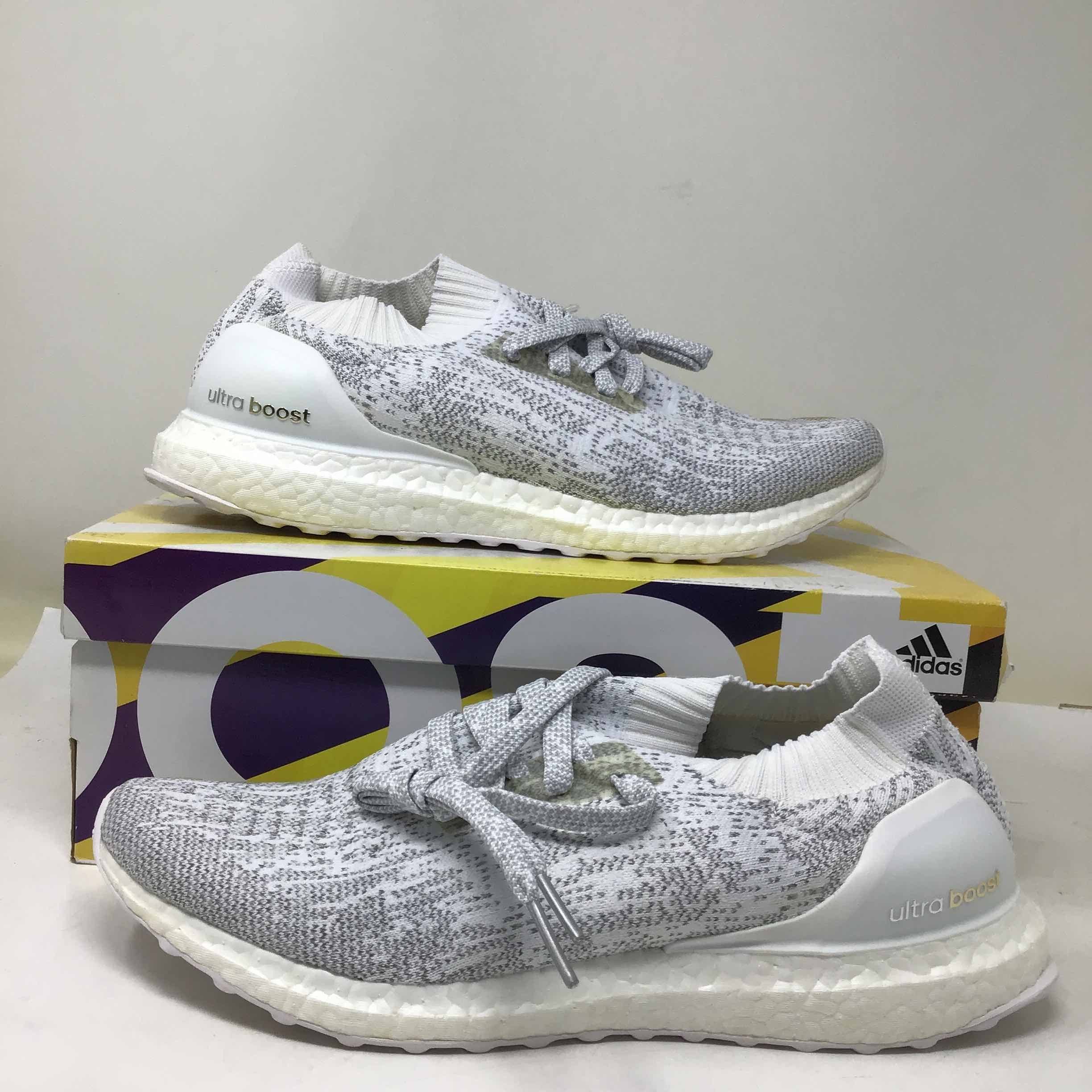 Adidas ultra boost white reflective uncaged best sale