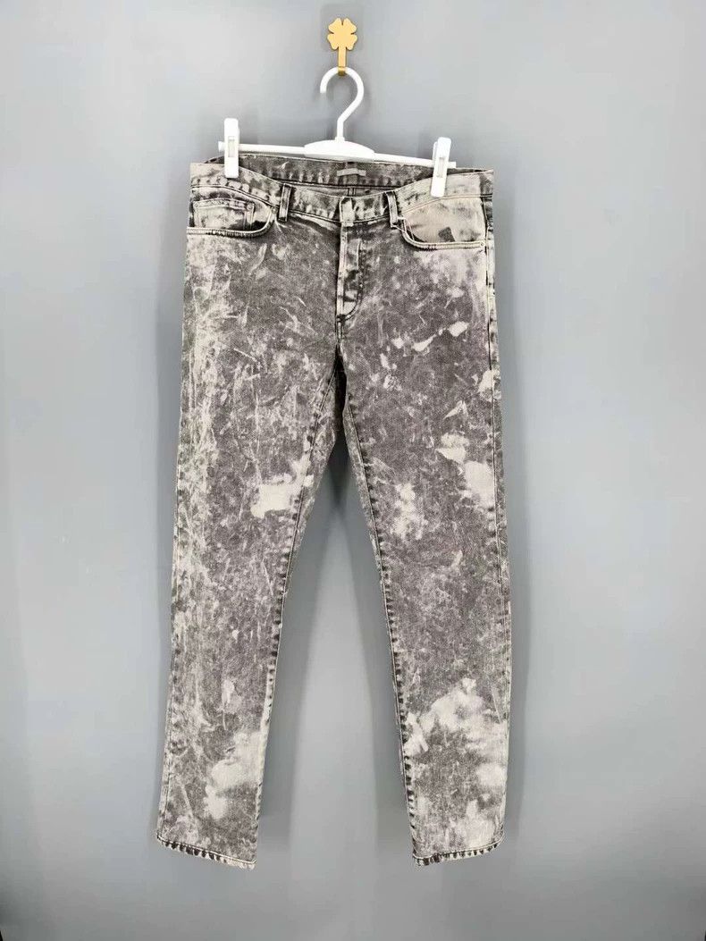 Dior Dior Snowflake splashed ink jeans 2502-Nextarrow Size US 32 / EU 48 - 1 Thumbnail