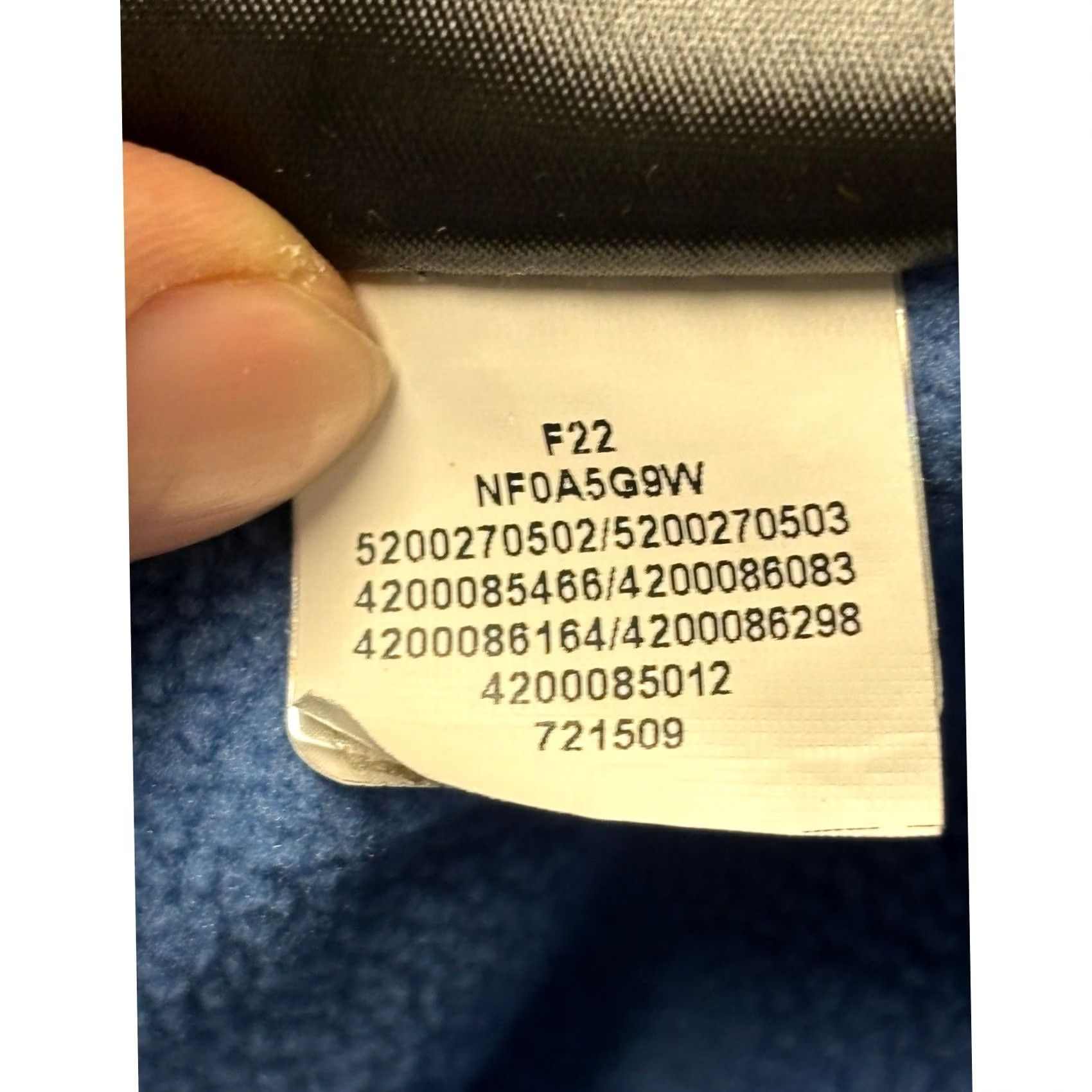 The North Face The North Face Men's Canyonlands 1/2 Zip Fleece Jacket Blue NF0A5G9W Medium Size US M / EU 48-50 / 2 - 5 Thumbnail