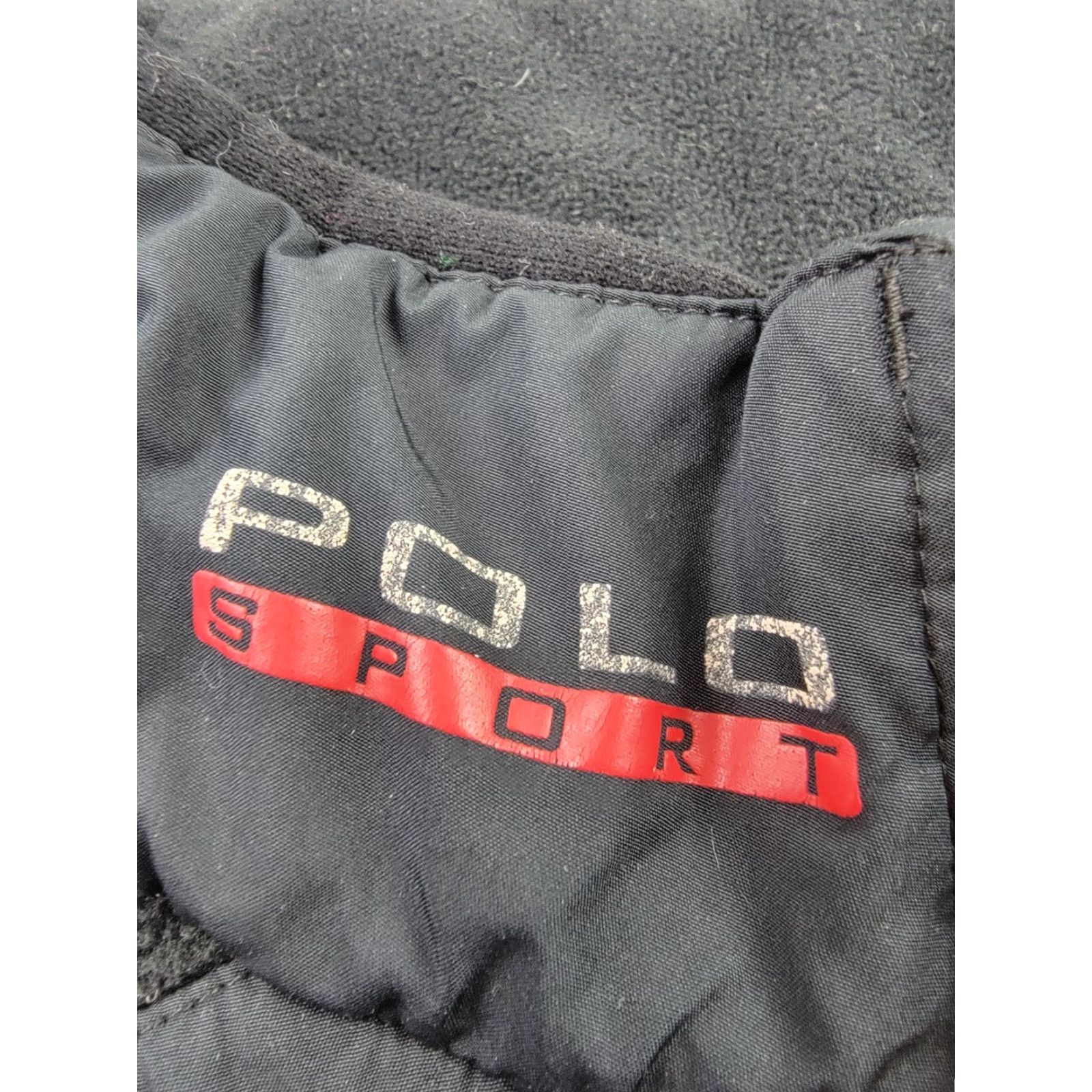Polo Ralph Lauren Polo Ralph Lauren Sport Polo Sport Ralph Lauren Fleece Jacket Mens XL Black Full Zip Pockets Casual Size US XL / EU 56 / 4 - 2 Thumbnail