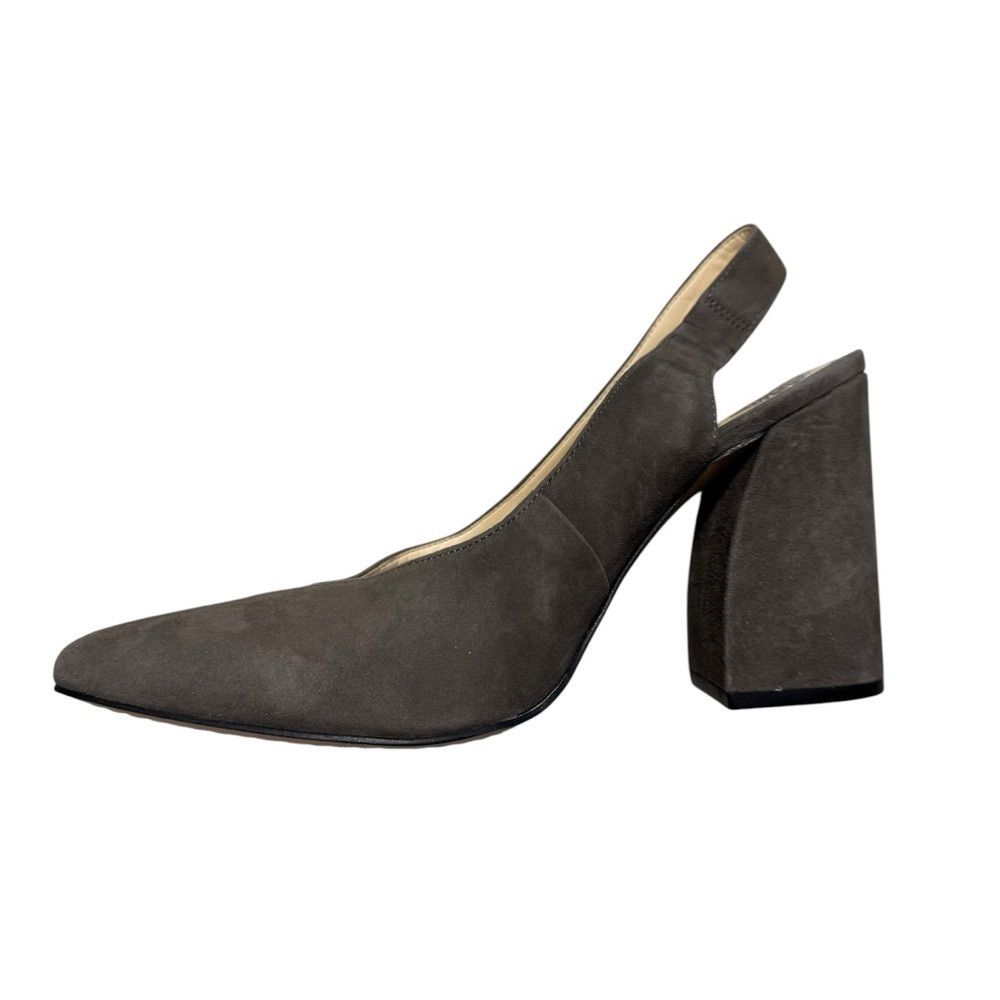 Vince Camuto New VINCE CAMUTO Tashinta Pointed-Toe Block High-Heel Suede Size US 9.5 / IT 39.5 - 2 Thumbnail