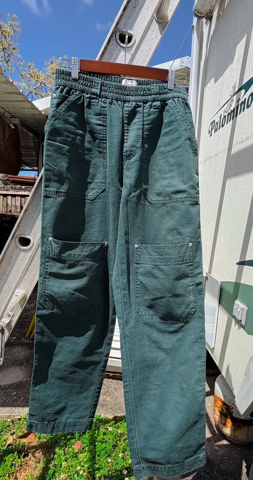 Bdg BDG Urban Outfitters Worker Pants Green Size S Size US 31 - 5 Thumbnail