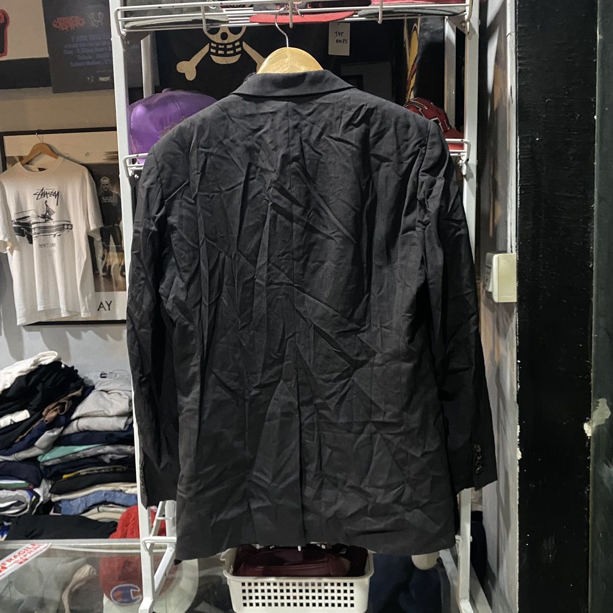 Prada Prada plain black blazer like new Size 48R - 2 Thumbnail