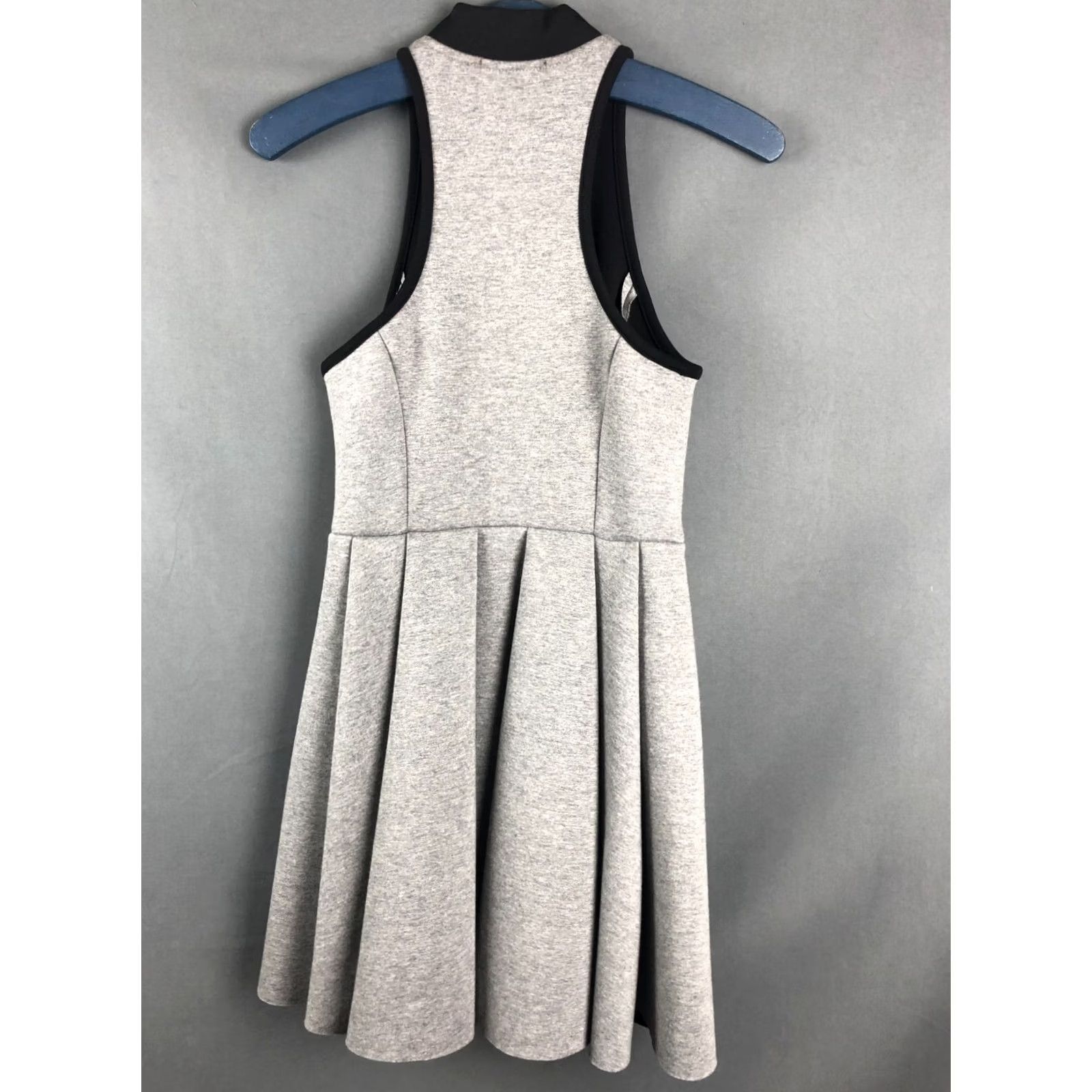 Alexander Wang Alexander Wang Full Zip Sleeveless Dress Cotton Gray Women S Size S / US 4 / IT 40 - 2 Thumbnail