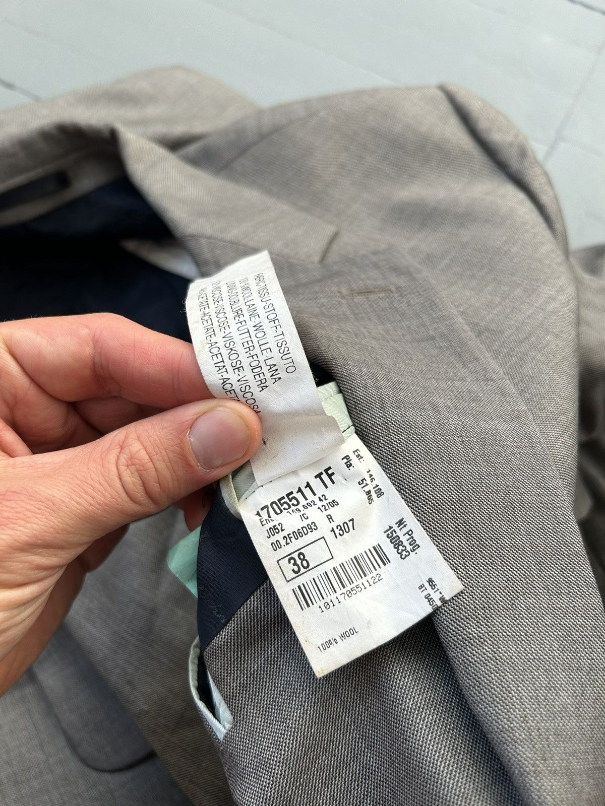 Paul Smith Paul Smith London wool suit Size 38R - 5 Thumbnail