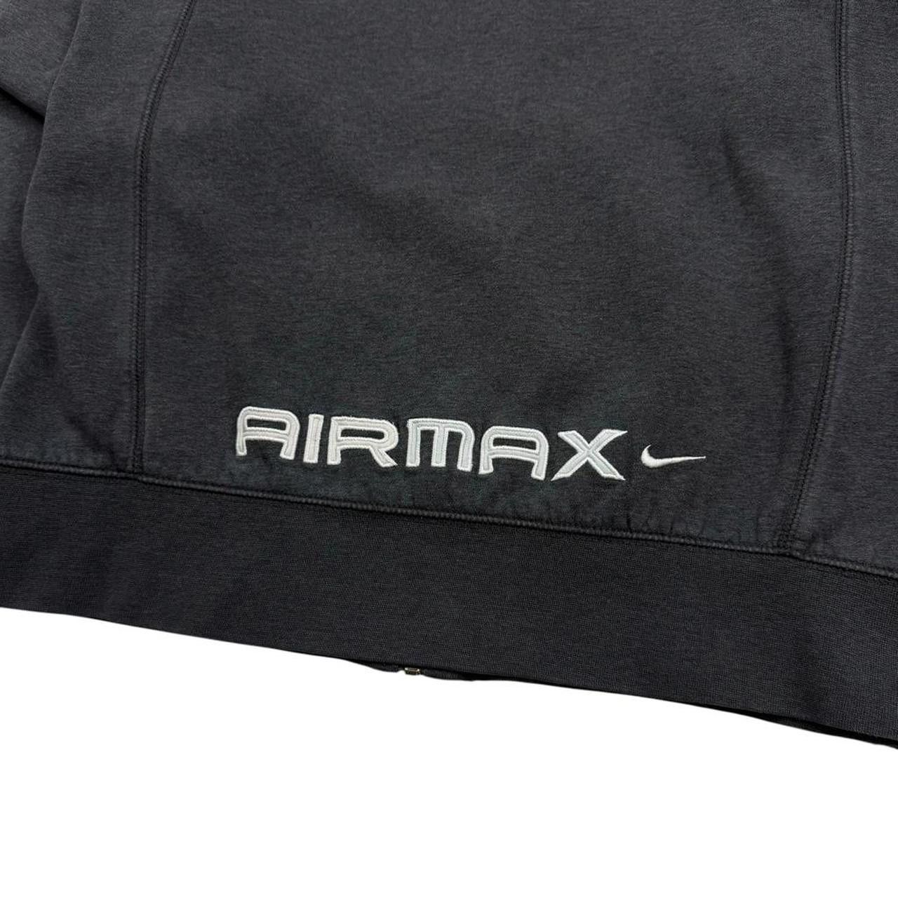 Nike Vintage 2000s Nike Air Max Zip Up Hoodie - Small Size US S / EU 44-46 / 1 - 4 Thumbnail