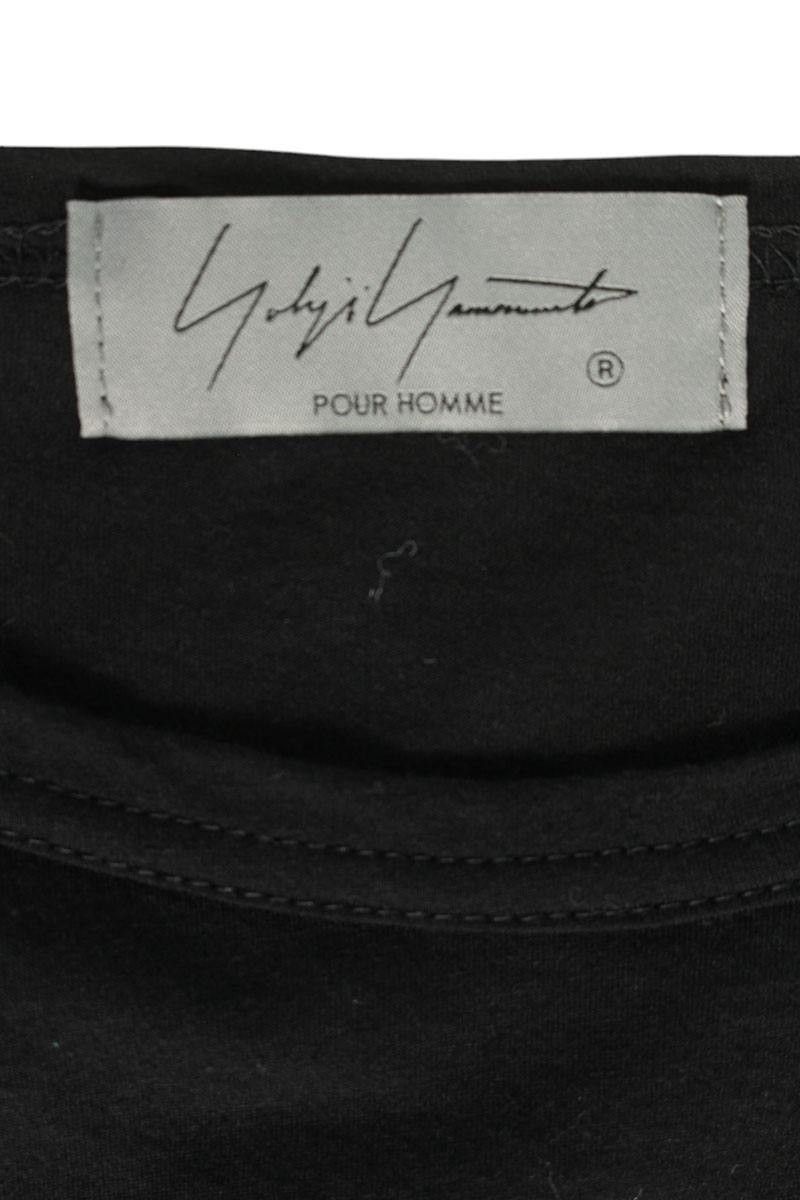 Yohji Yamamoto YOHJI YAMAMOTO POUR HOMME 23SS COTTON T-SHIRT Size US L / EU 52-54 / 3 - 3 Thumbnail