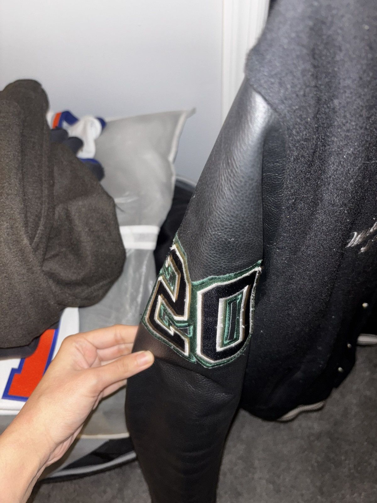Other MLMH Vintage Bomber Jacket Size US L / EU 52-54 / 3 - 3 Thumbnail