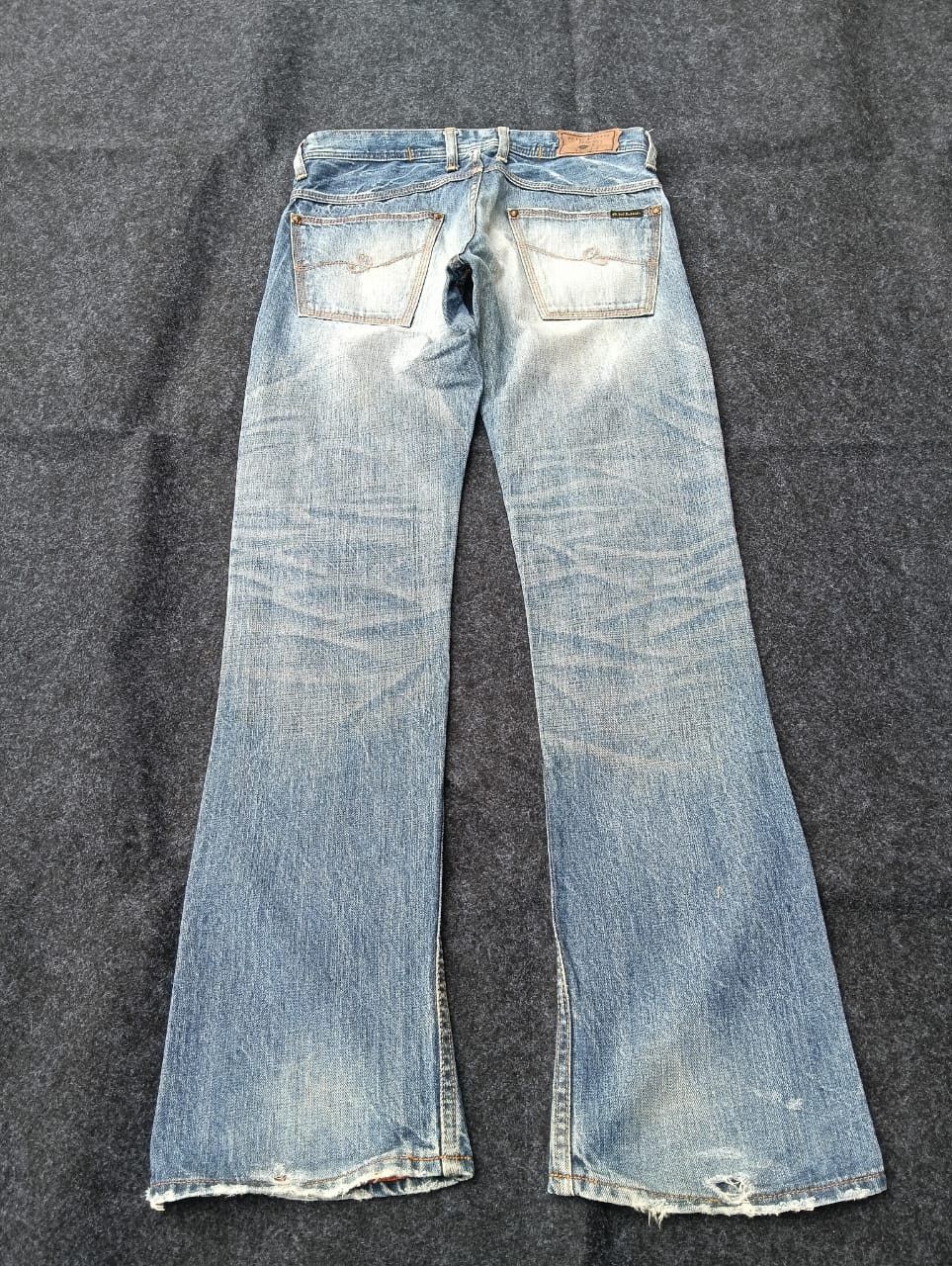 Japan Blue Jeans 🔥 Blue Way Flare Jeans – Made in Nippon 🔥 Size US 30 / EU 46 - 2 Thumbnail