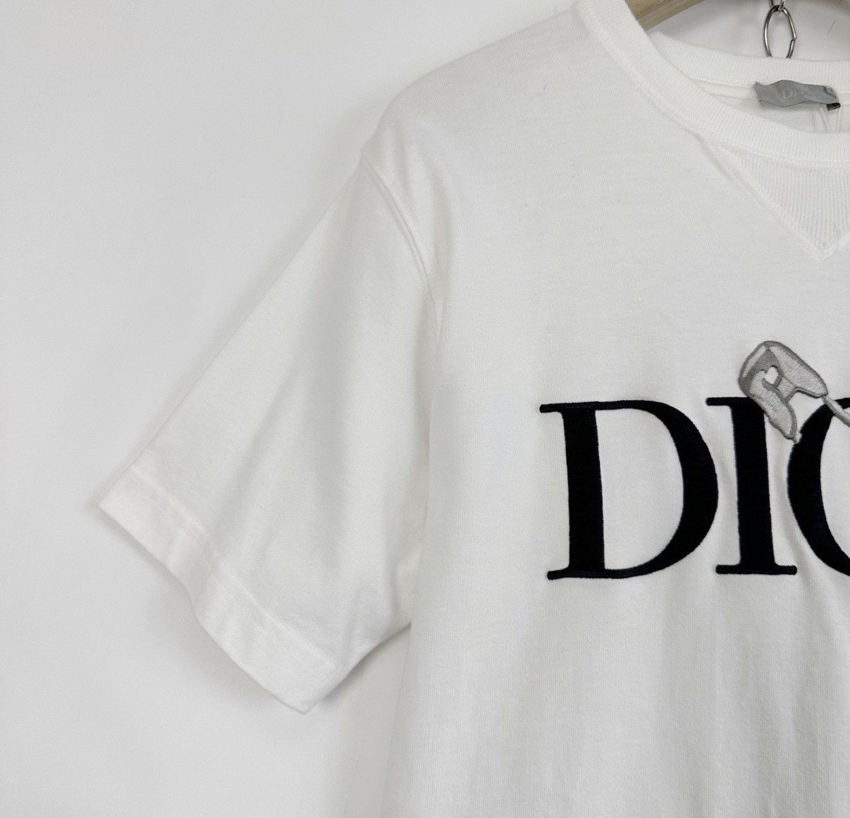 Dior Dior White Short Sleeve T-Shirt K12 Size US M / EU 48-50 / 2 - 6 Thumbnail