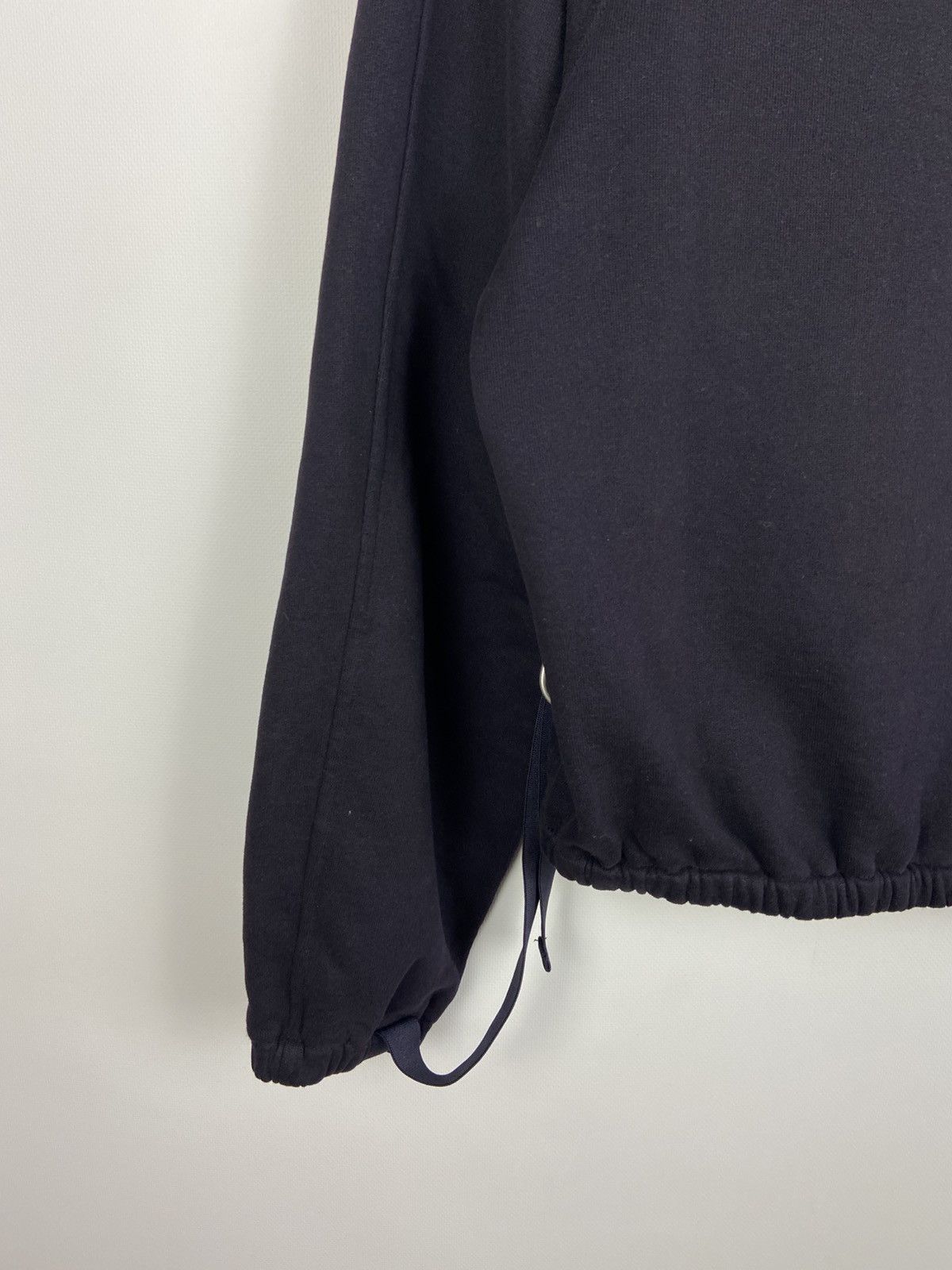 Helmut Lang RRP$250 Helmut Lang Terry Sweatshirt Buckle Cuff Women's Size XS / US 0-2 / IT 36-38 - 13 Thumbnail