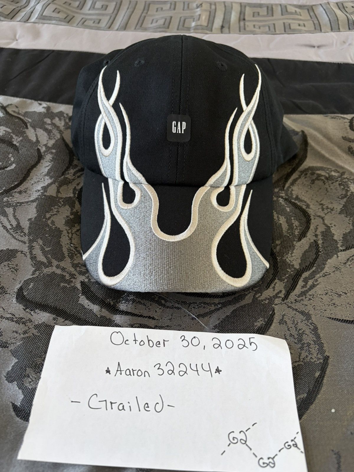 Yeezy Gap Flame Cap | Grailed