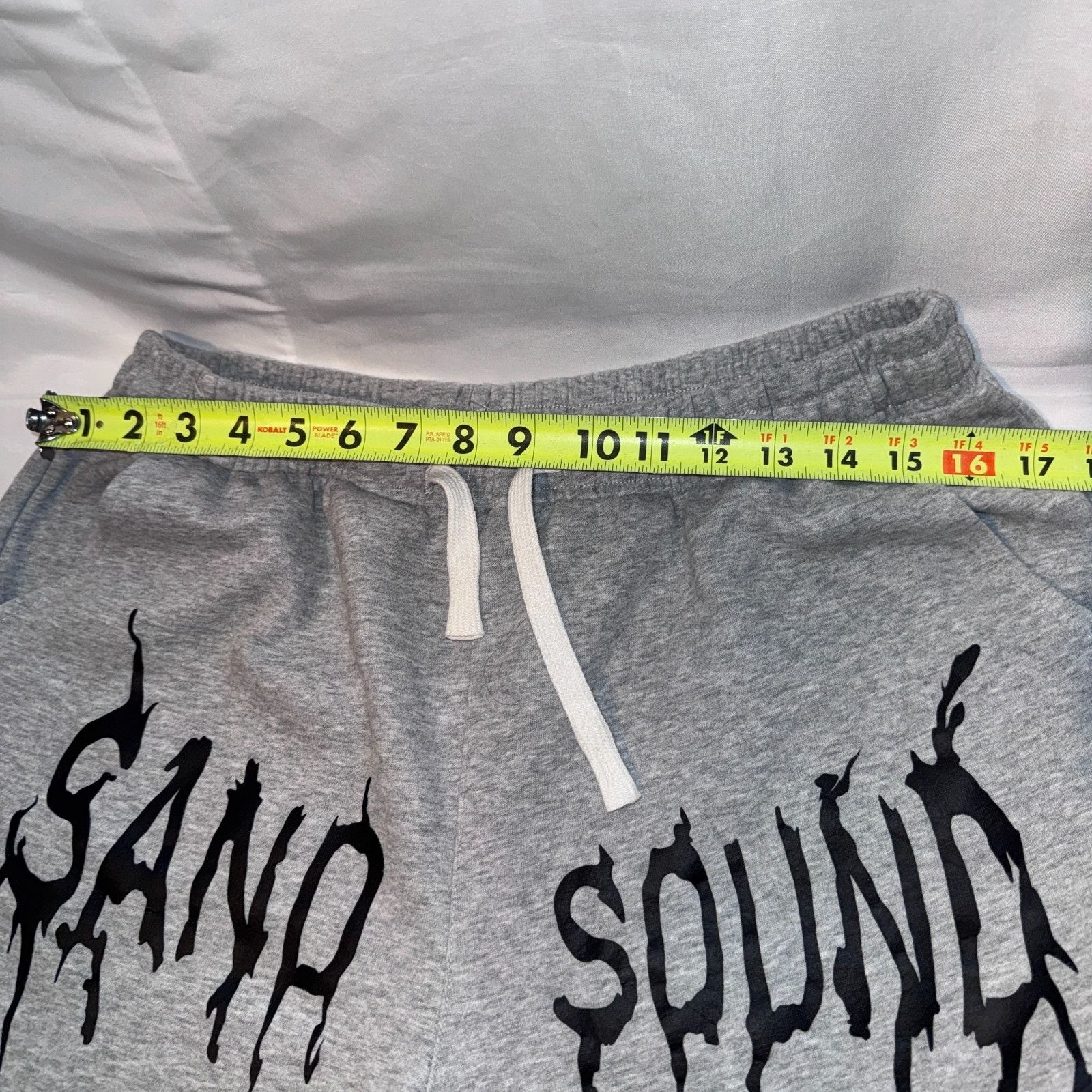 Other Sand Sound Iron Cross Graphic Drawstring Sweatpants Large Gr Size US 34 / EU 50 - 6 Thumbnail