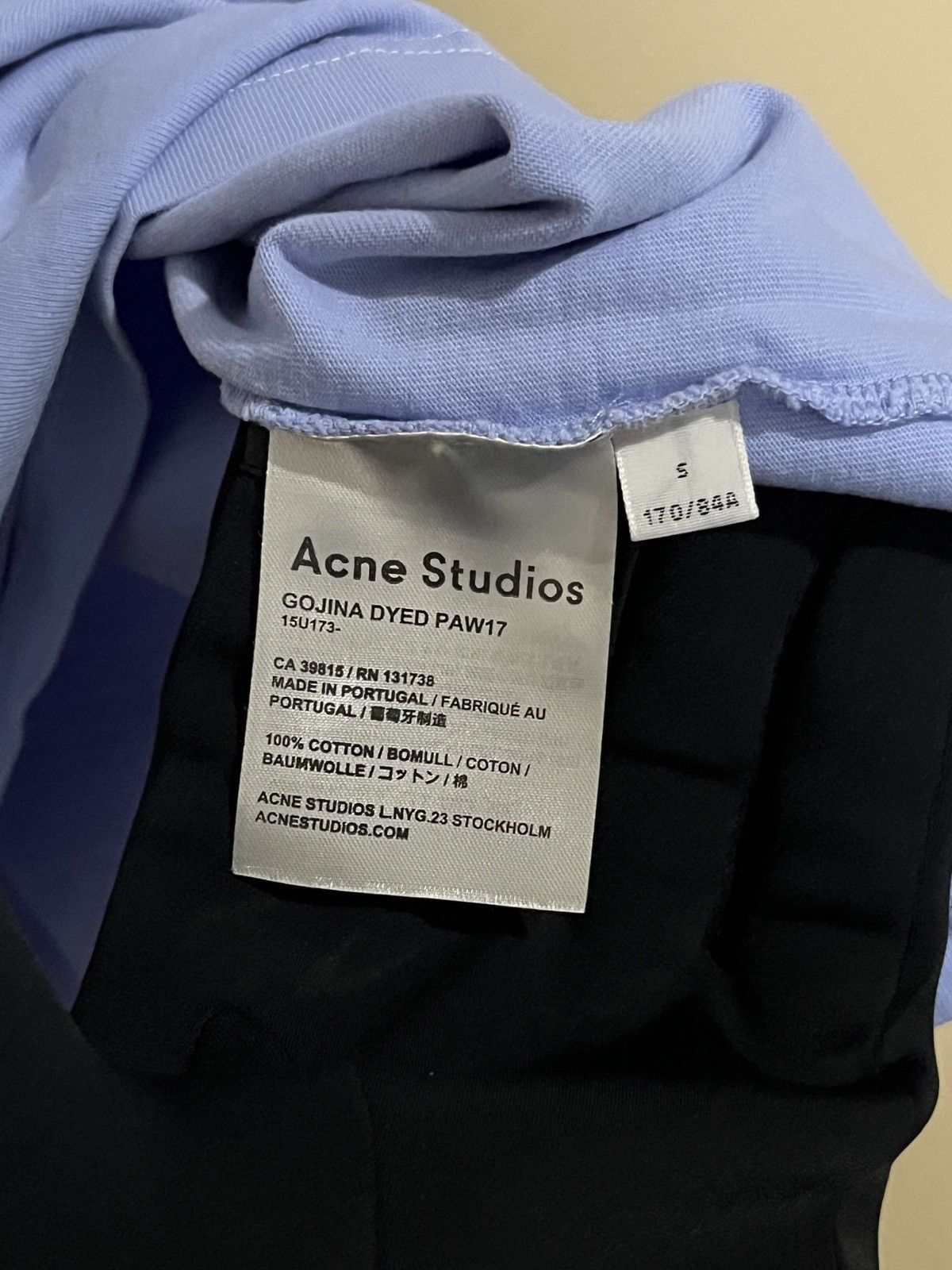 Acne Studios Acne Studios Mock Neck Tee - S Size US S / EU 44-46 / 1 - 4 Thumbnail