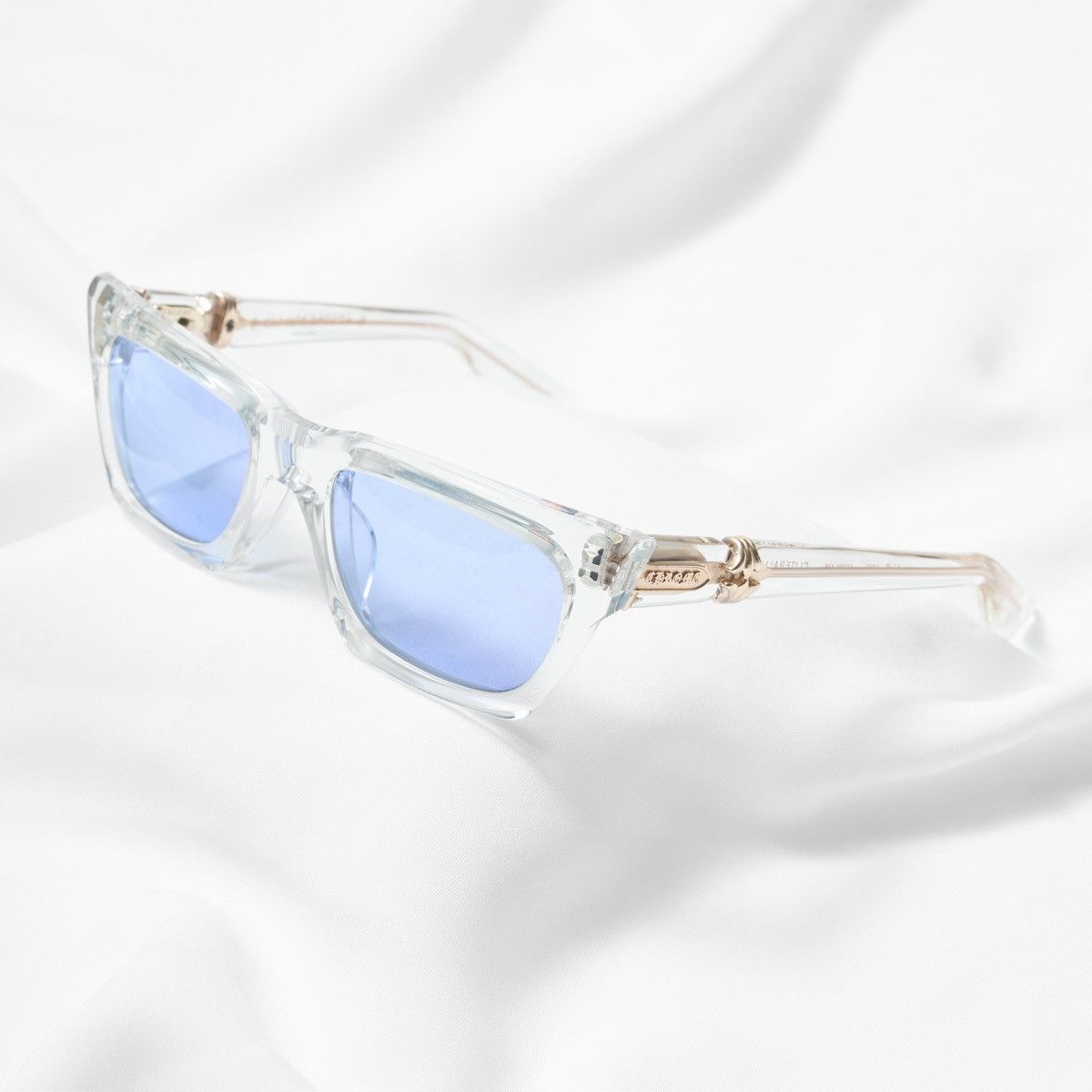 Chrome Hearts CHROME HEARTS CLITERALLY CRYSTAL SUNGLASSES Size ONE SIZE - 1 Thumbnail