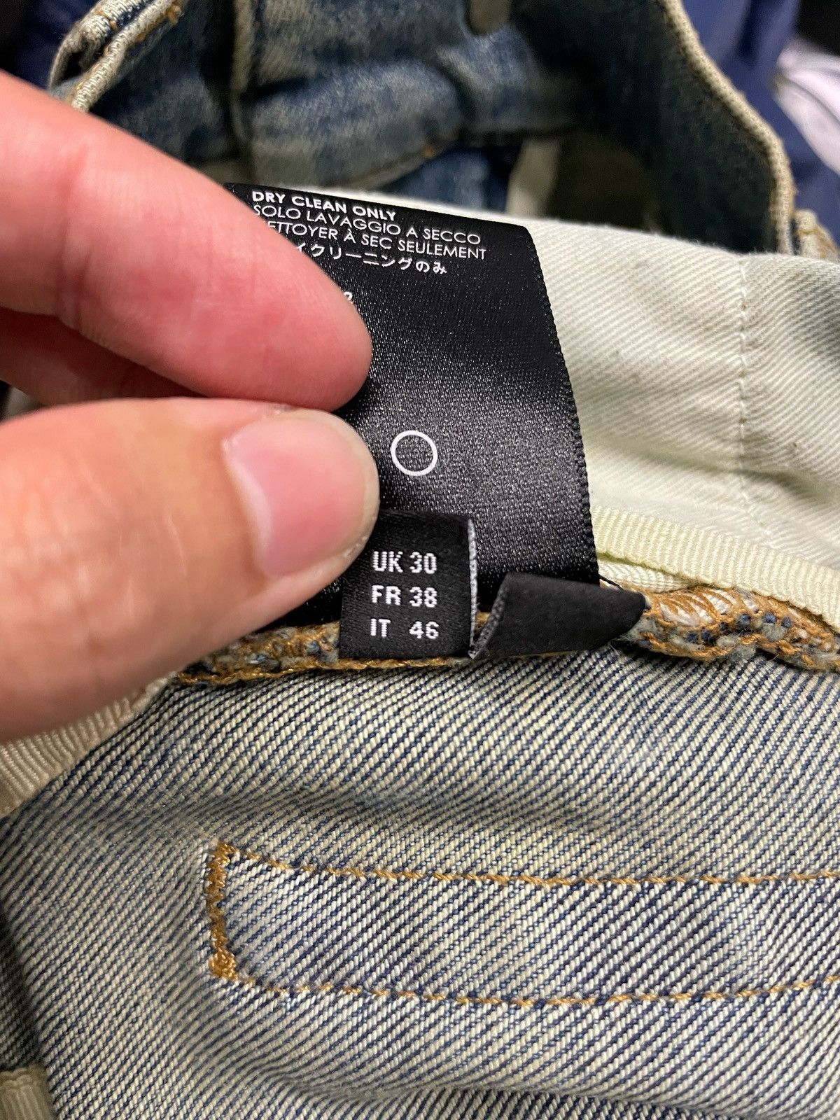 Amiri Amiri Diamonds Destroyed Jeans Size US 30 / EU 46 - 12 Thumbnail