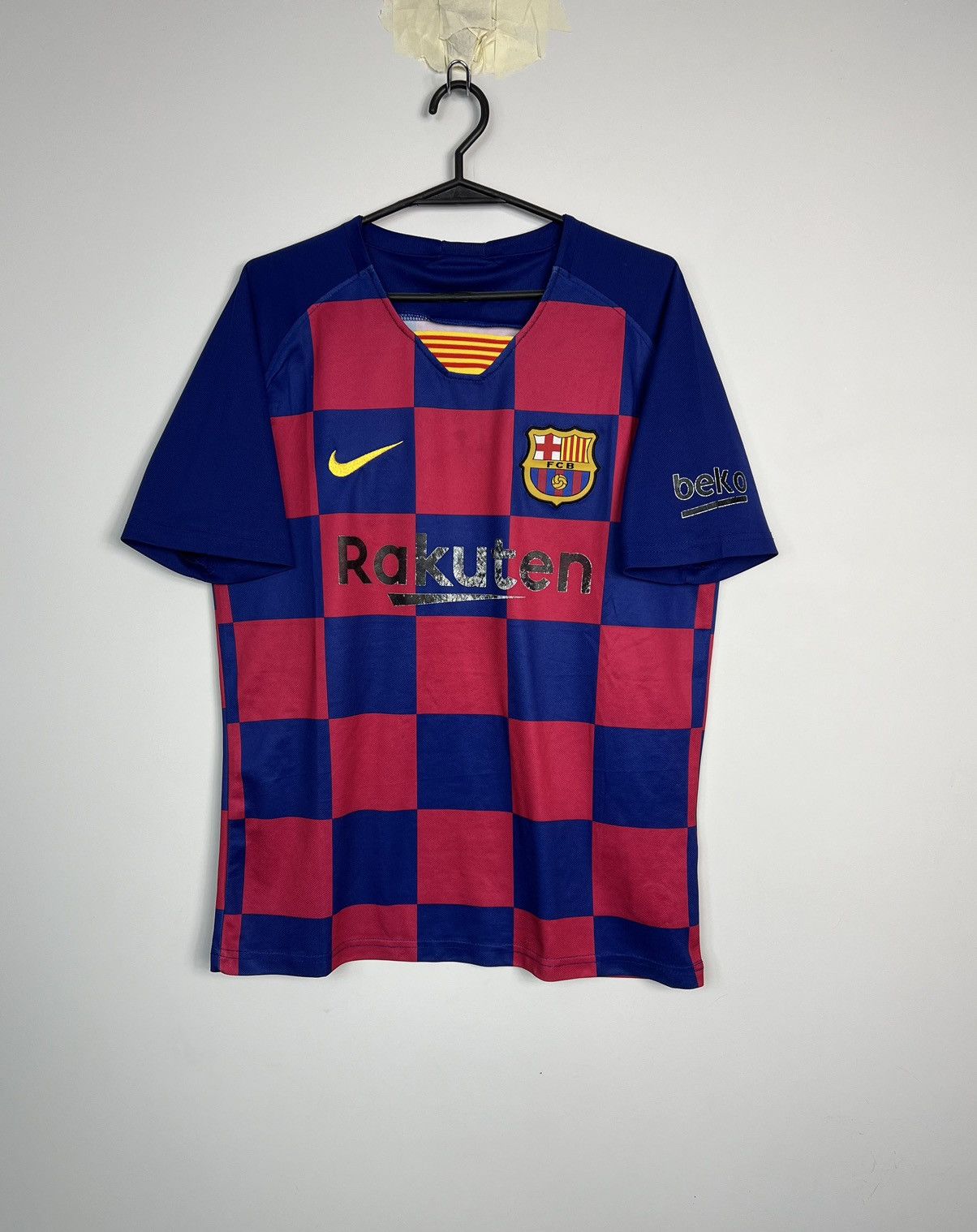 Nike Nike Barcelona 2019/2020 Soccer Jersey Size US M / EU 48-50 / 2 - 1 Thumbnail