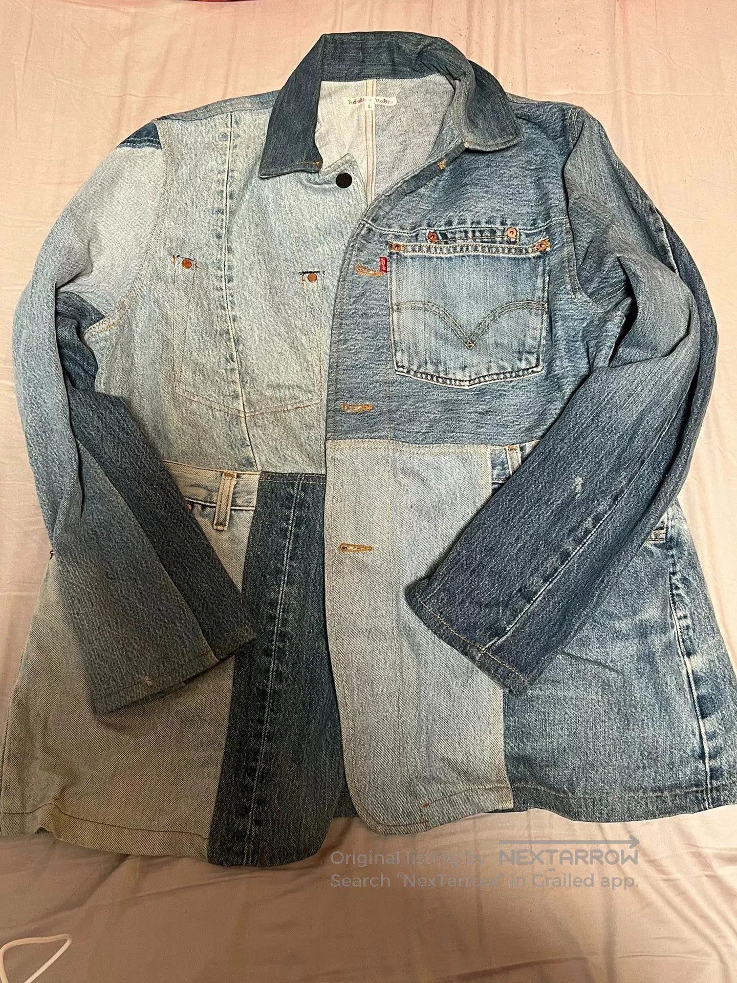 Needles Rebuild by Needles Levi's Denim Jacket. Size US L / EU 52-54 / 3 - 7 Thumbnail