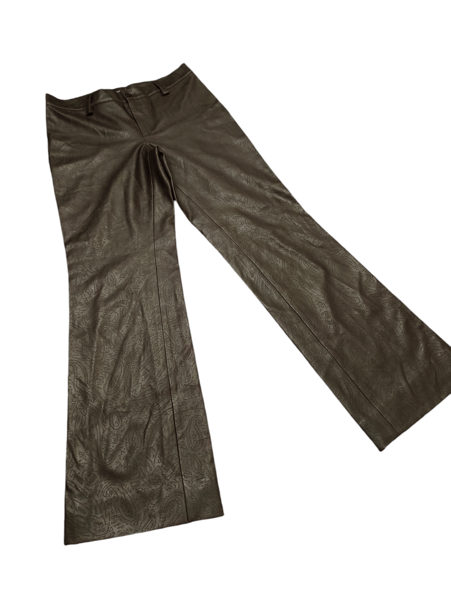 agnes b. Flare Pants Agnes B Paris Paisley Bootcut 90s Size US 29 - 2 Thumbnail