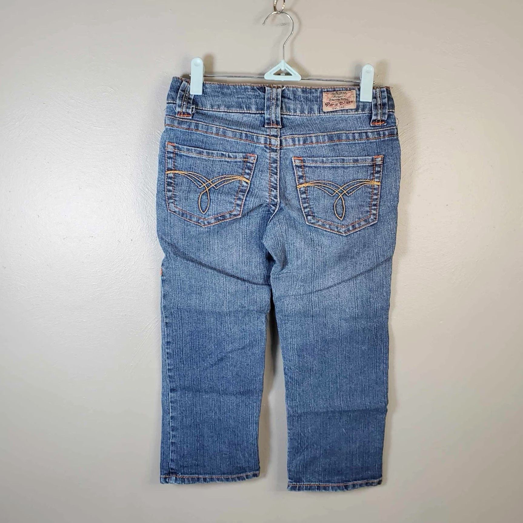 Vintage Paris Blues Skinny Jeans Women's Size 1 Dark Wash Blue Denim Jeans Vintage No Size 25" / US 0 / IT 36 - 6 Thumbnail