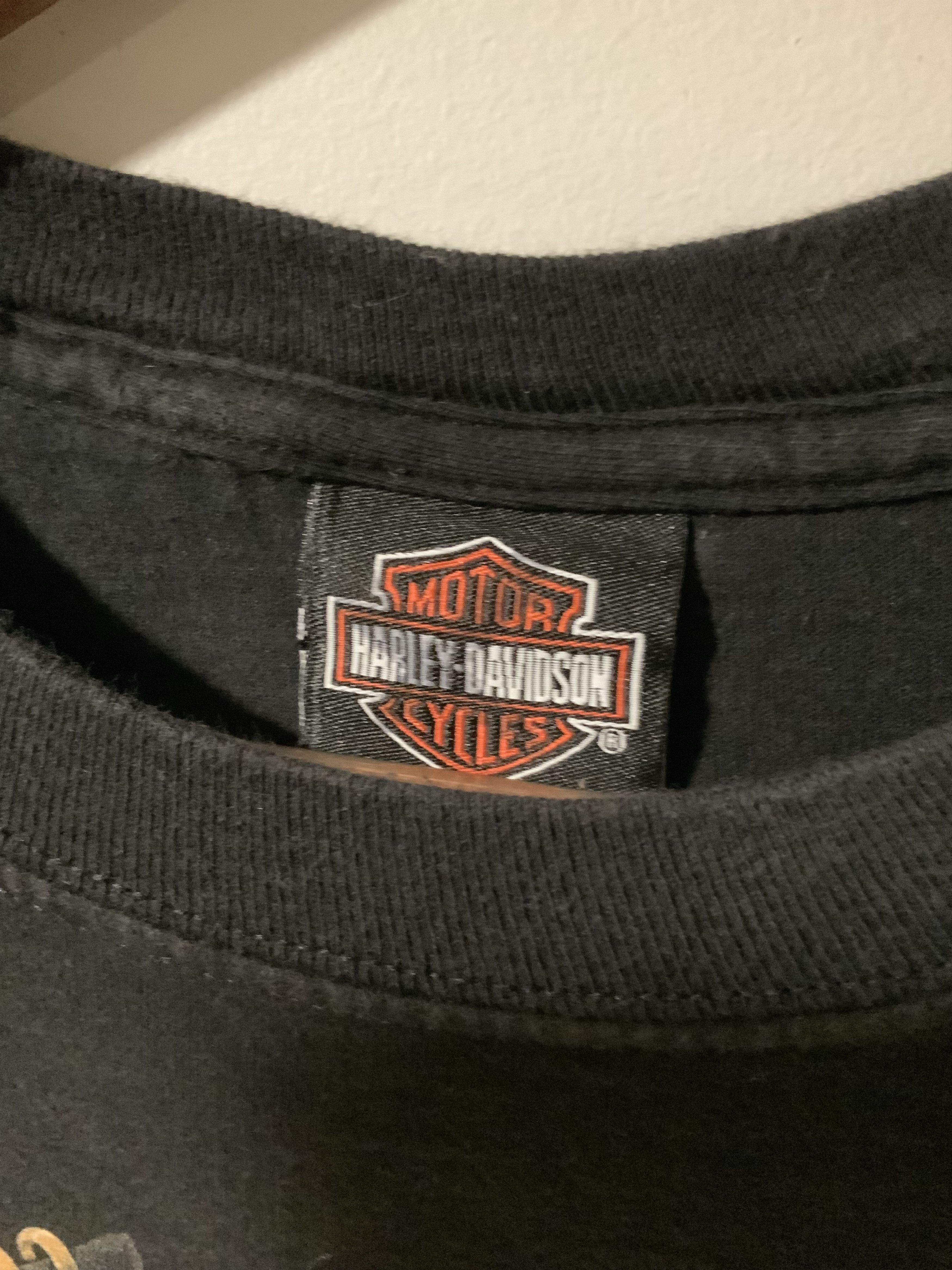 Harley Davidson × Vintage Vintage 2016 Harley Davidson Motorcycle Bulldog T-shirt Size US M / EU 48-50 / 2 - 3 Thumbnail