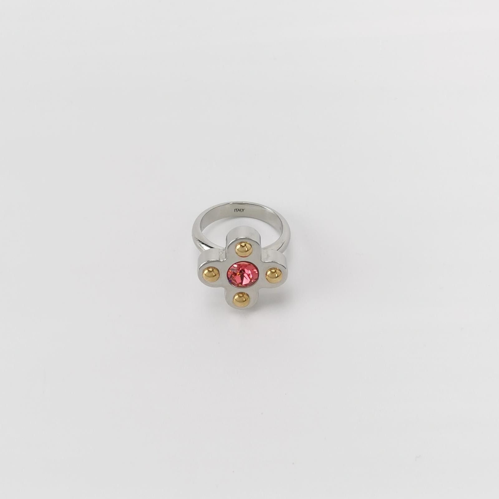 Louis Vuitton Louis Vuitton (LV) Crystal Flower Ring Size 17 -z2505 Size ONE SIZE - 2 Thumbnail