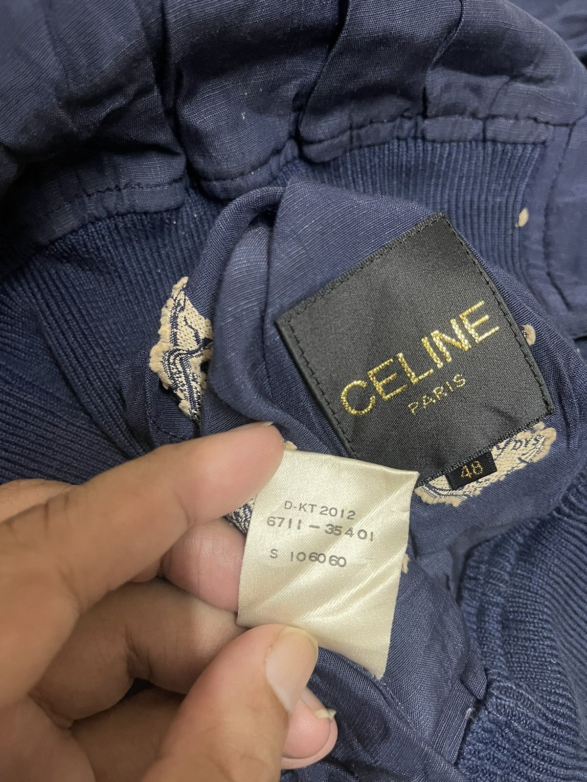 Celine 🔥RARE🔥VINTAGE CELINE PARIS Monogram LIGHT JACKET Size US M / EU 48-50 / 2 - 5 Thumbnail