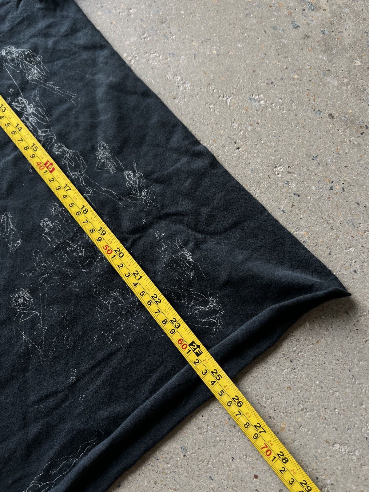 A.P.C. Section Musicale Sketch Graphic Tee Size 1 in Black, Men's — image 6 of 6