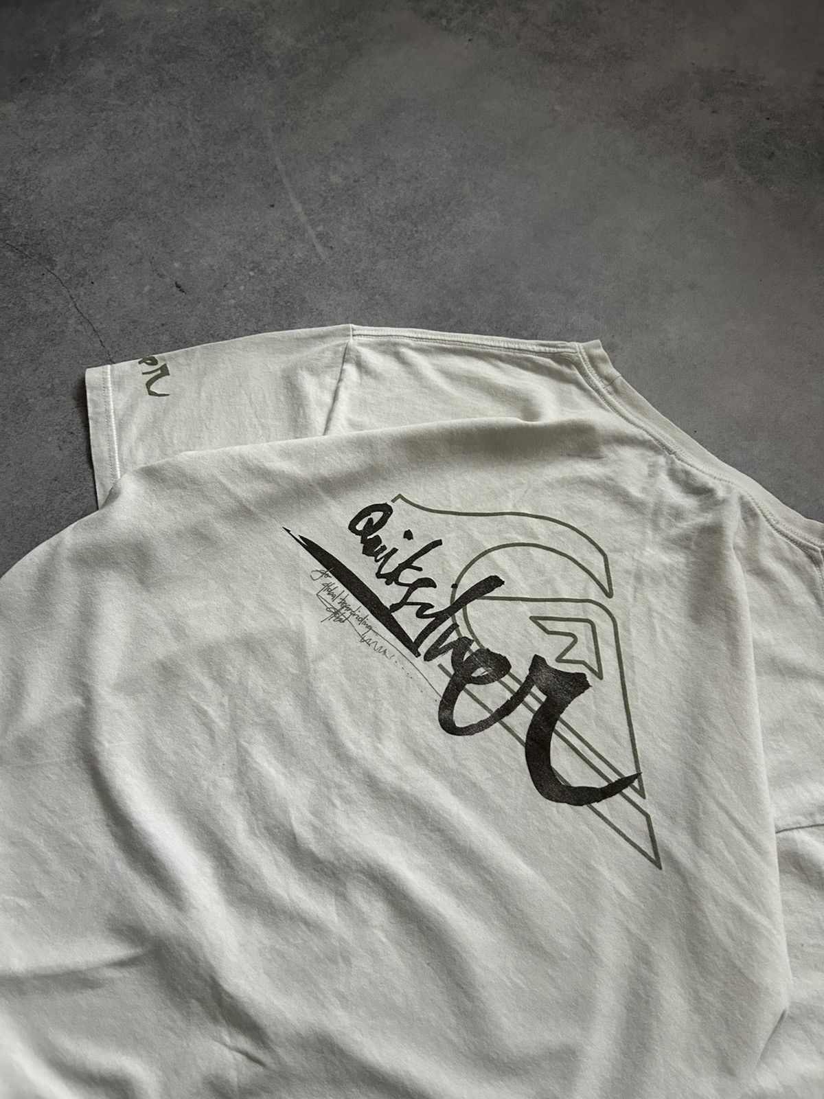 Quicksilver × Vintage Vintage Quicksilver big logo y2k shirt mens Size US L / EU 52-54 / 3 - 4 Thumbnail