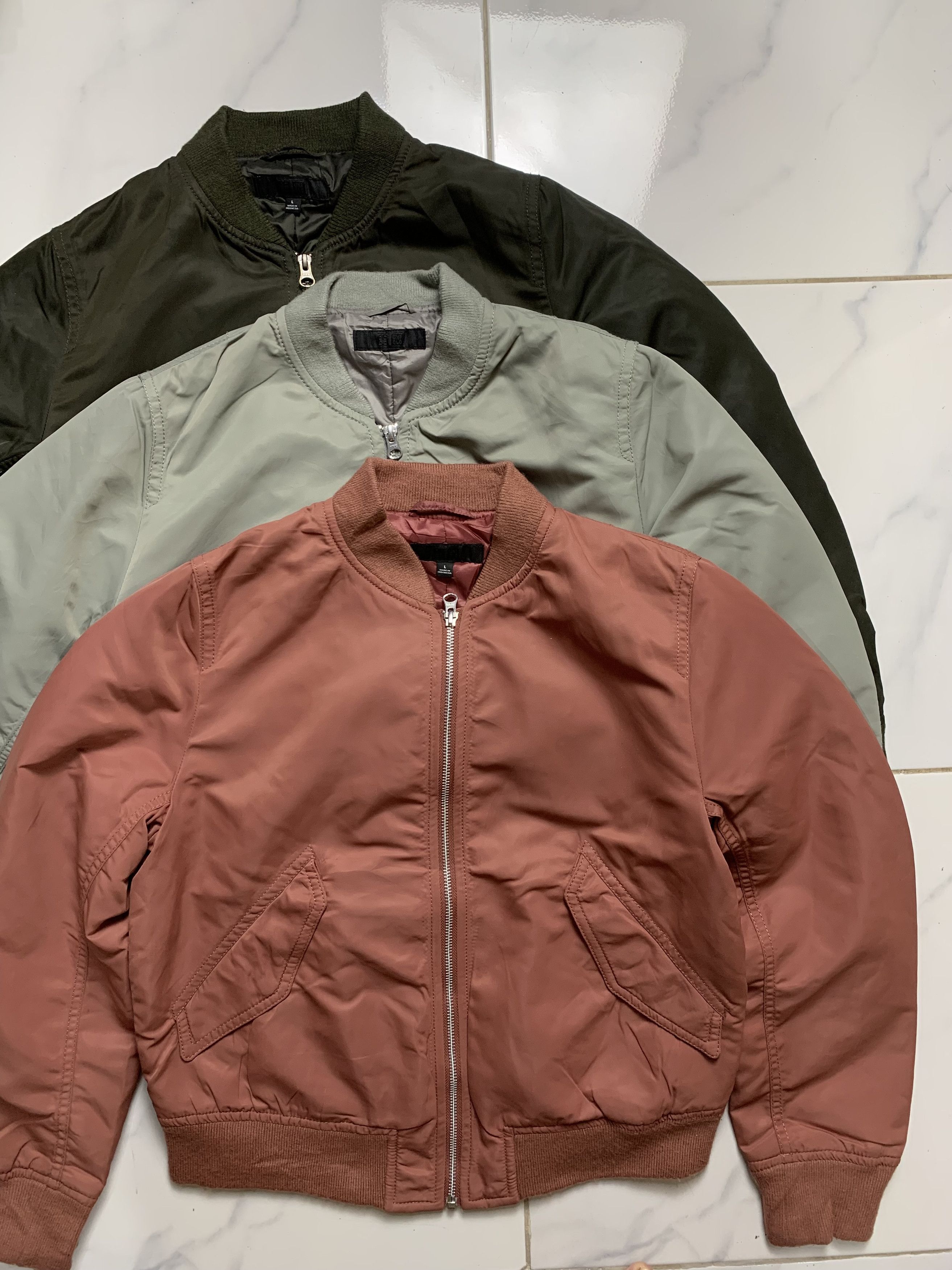 Japanese Brand Uniqlo CWU Bomber Flight Jacket Size L / US 10 / IT 46 - 6 Thumbnail