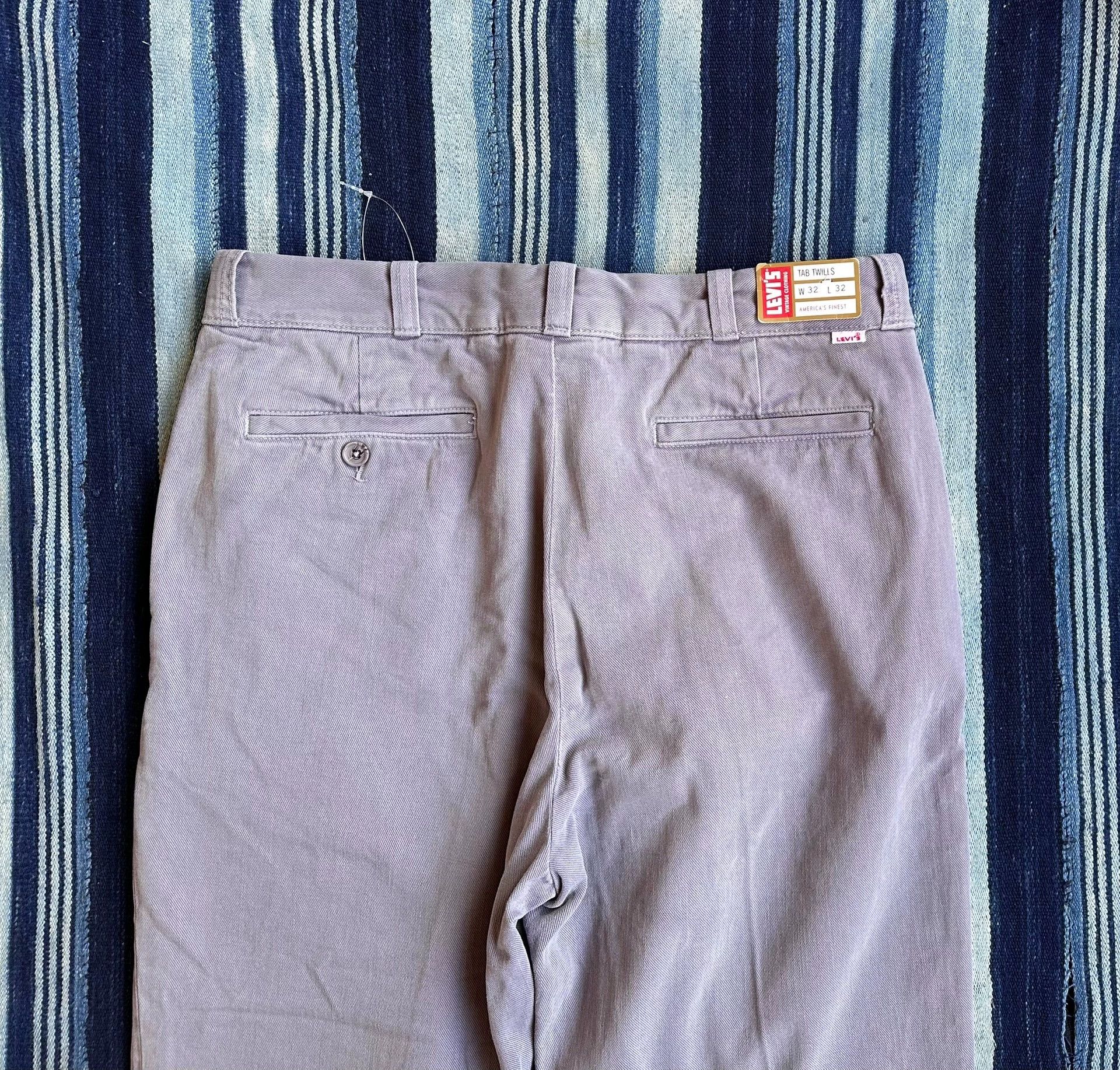 Levi's Levi’s LVC Heavy Washed Chino Work Pants W32L32 Size US 32 / EU 48 - 4 Thumbnail