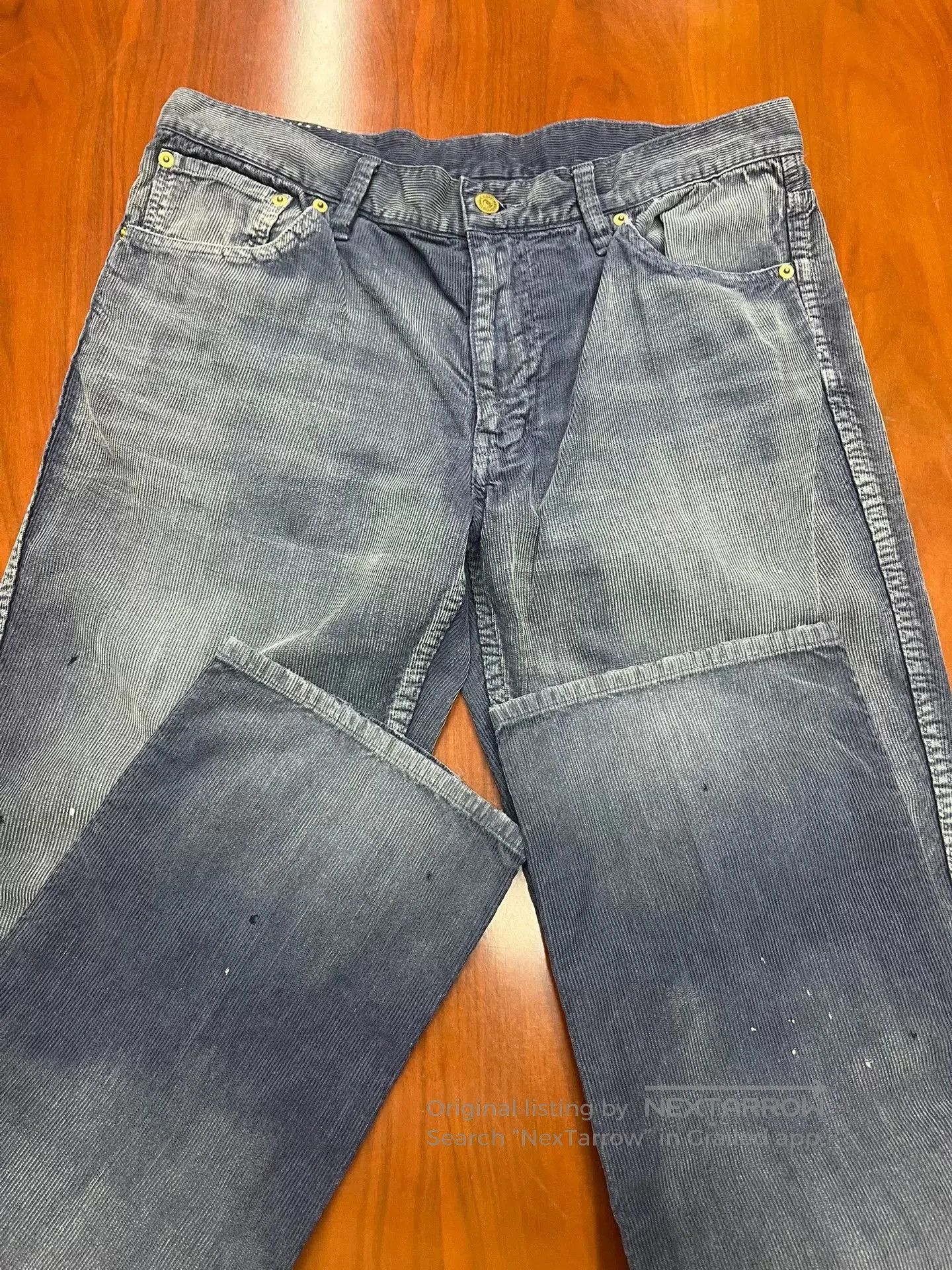 Visvim visvim 16aw ICT 03 FLUXUS Paint Splatter Jeans. Size US 26 / EU 42 - 3 Thumbnail
