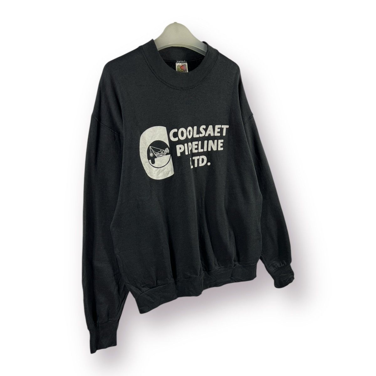 Fruit Of The Loom × Vintage 🔥 Fruit Of The Loom 90's COOLSAET PIPELINE LTD sweatshirt Size US S / EU 44-46 / 1 - 3 Thumbnail
