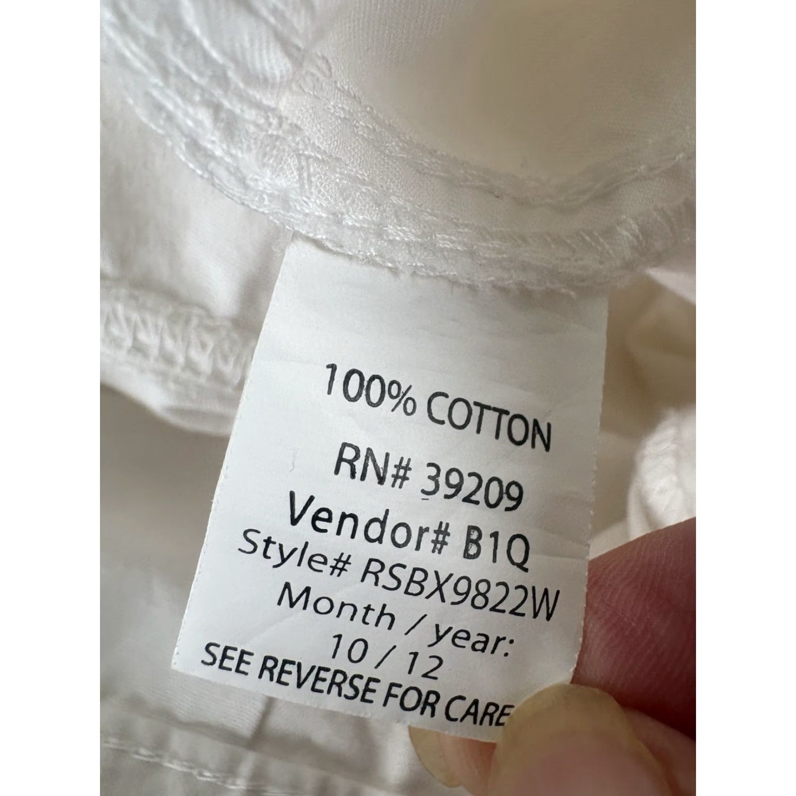 Burnside Burnside Shorts Men’s 38 White 100% Cotton Belted 11in Zip Button Cargo Casual Workwear New Size US 38 / EU 54 - 6 Thumbnail
