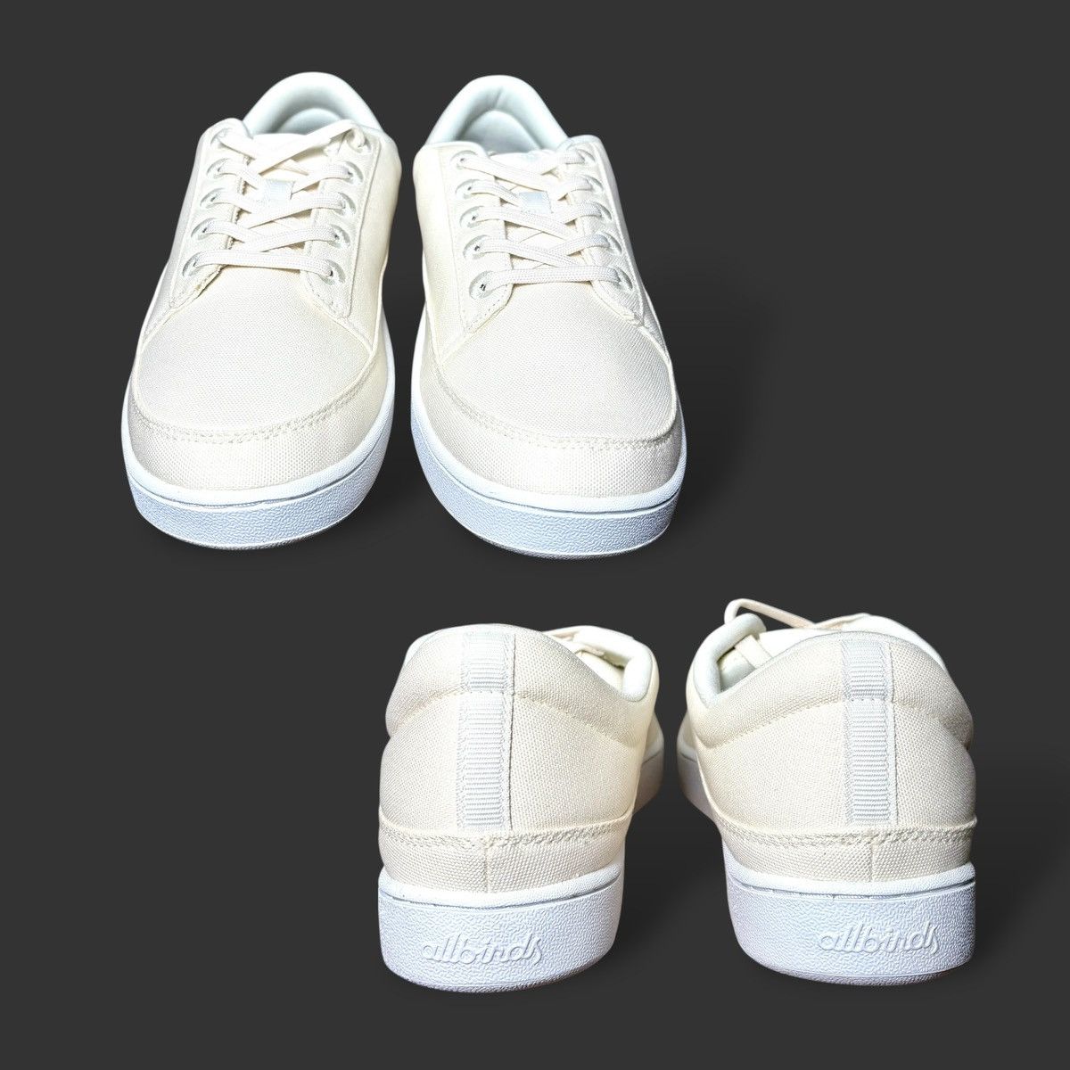 Allbirds Allbirds Men’s Natural White Canvas Pacer Sneakers Sz 11 Size US 11 / EU 44 - 8 Thumbnail