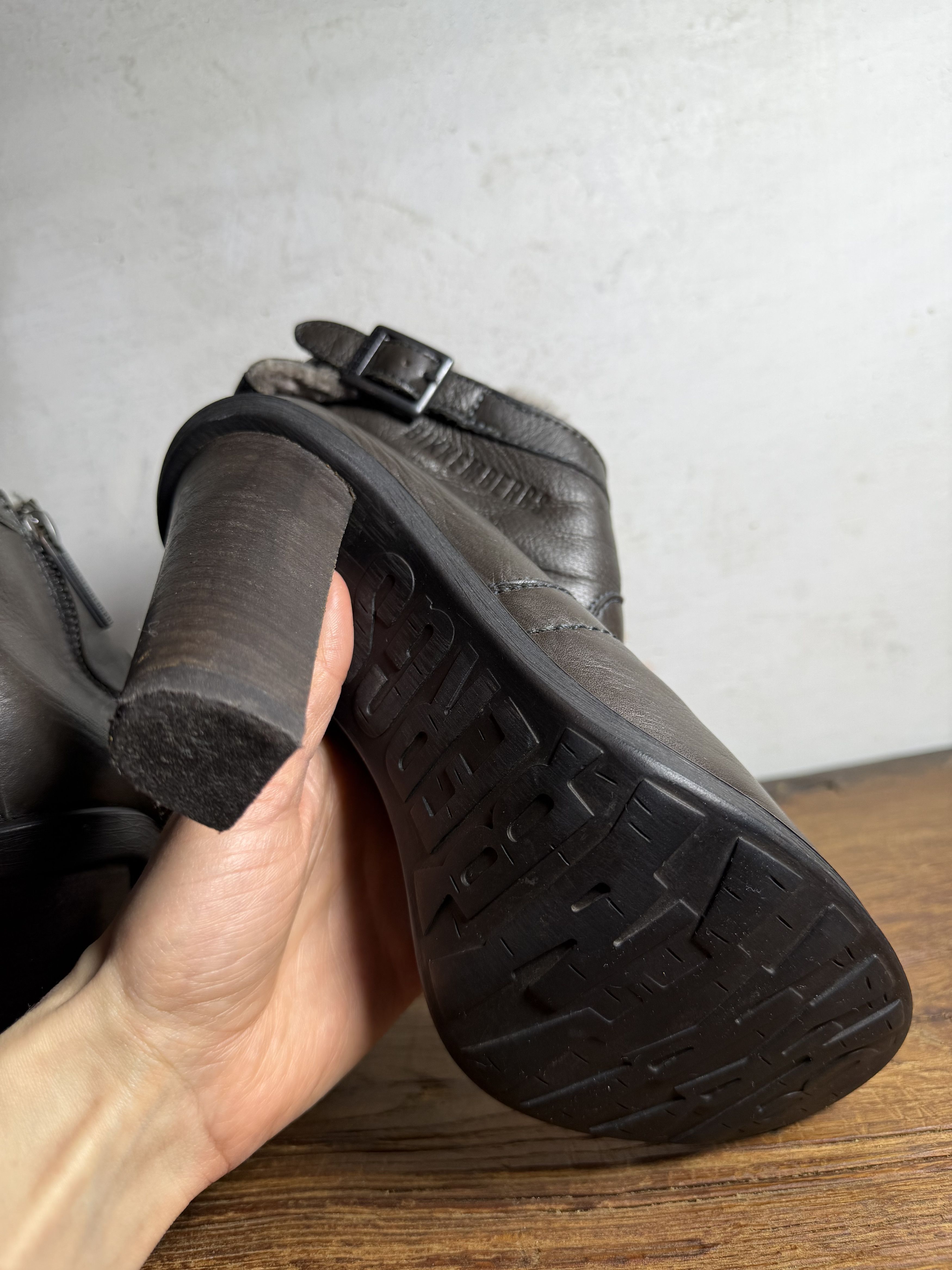 Dirk Bikkembergs Dirk Bikkembergs Soft Shearling Heeled Boots Size US 8 / IT 38 - 7 Thumbnail