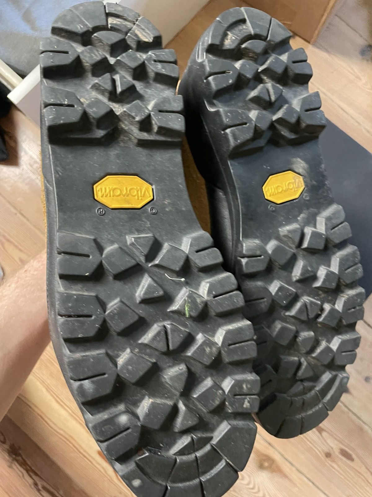Stussy × Timberland Stussy world hiker boots Size US 11.5 / EU 44-45 - 8 Thumbnail