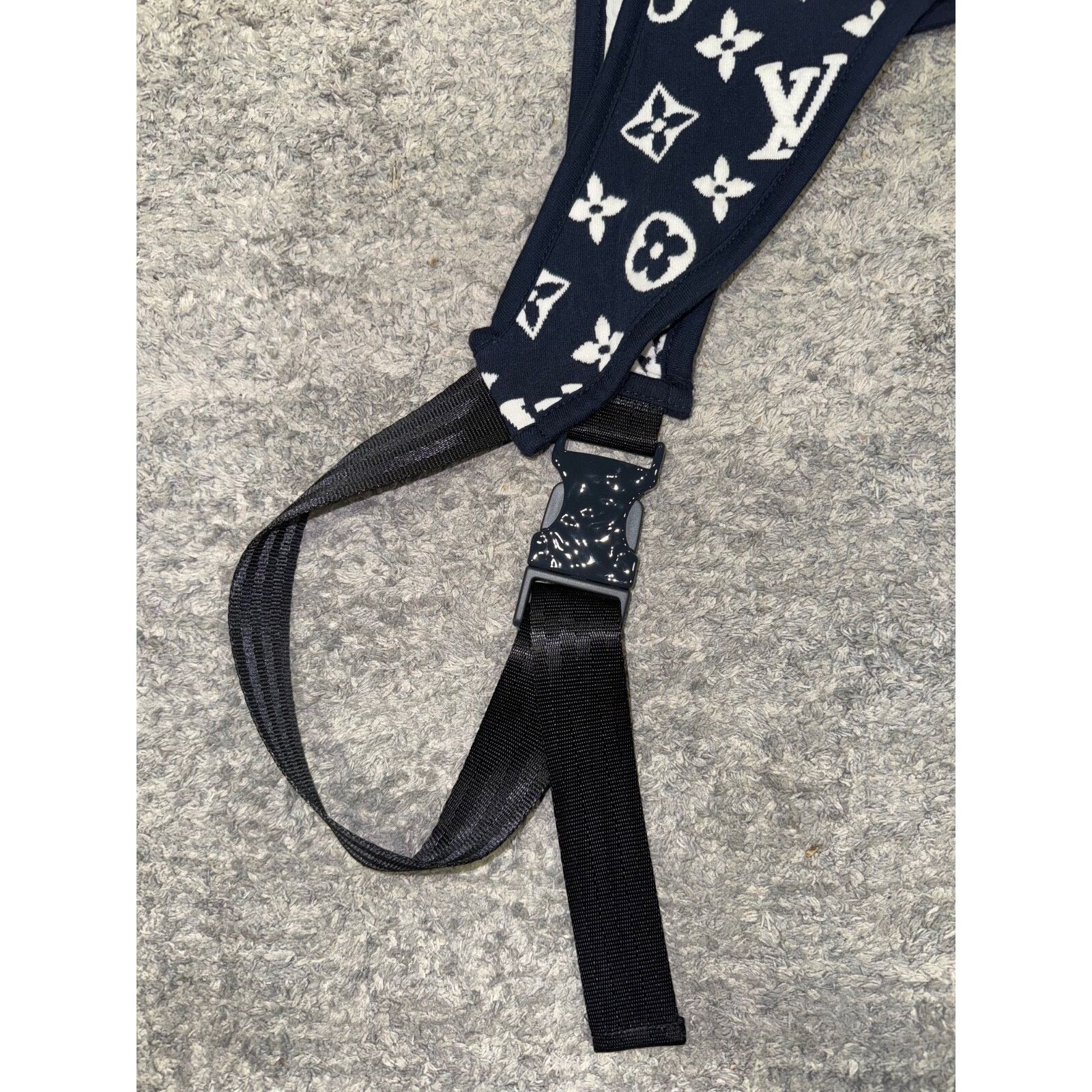 Louis Vuitton Louis Vuitton Monogram Logo Blue White Mid Layer Vest Medium Size US M / EU 48-50 / 2 - 8 Thumbnail