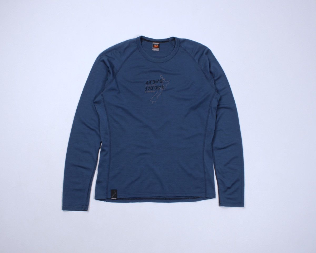 Icebreaker ICEBREAKER BodyFit+ 200 Merino Wool Long Sleeve T shirt Size US XL / EU 56 / 4 - 1 Thumbnail