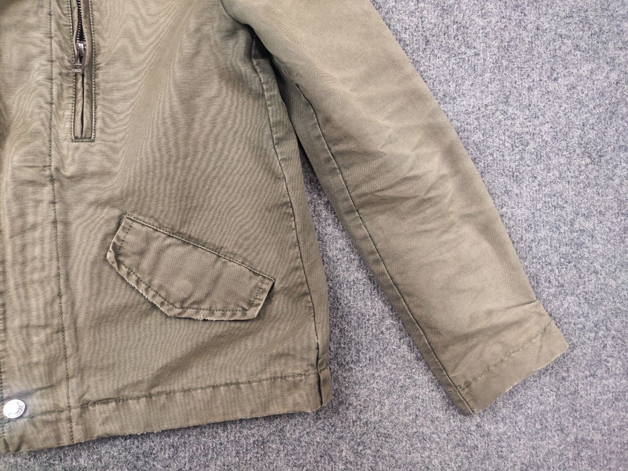 Zadig & Voltaire Zadig & Voltaire Design Caban Military Jacket Vintage Canvas Size US S / EU 44-46 / 1 - 6 Thumbnail