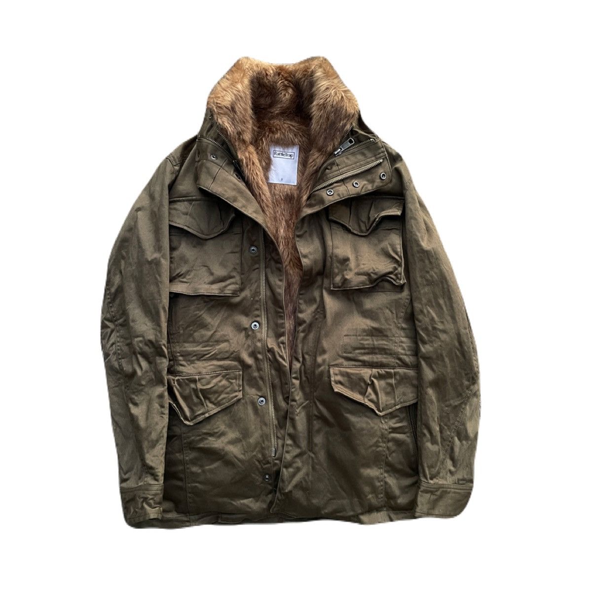 If Six Was Nine 2000s Japanese archive military fur field jacket vkei y2k Size US S / EU 44-46 / 1 - 3 Thumbnail
