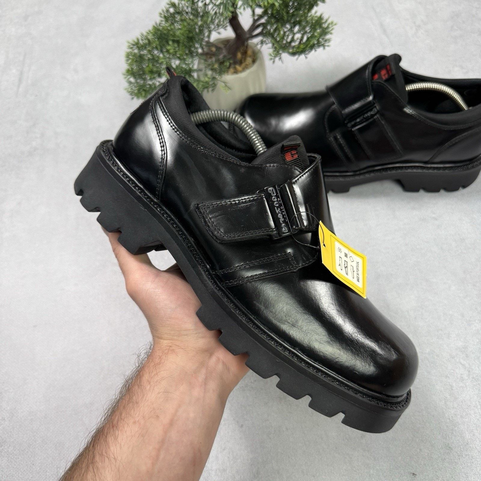 Dockers Dockers Vintage Chunky Black Platform Boots Y2K Size US 10 Size US 10 / IT 40 - 1 Thumbnail