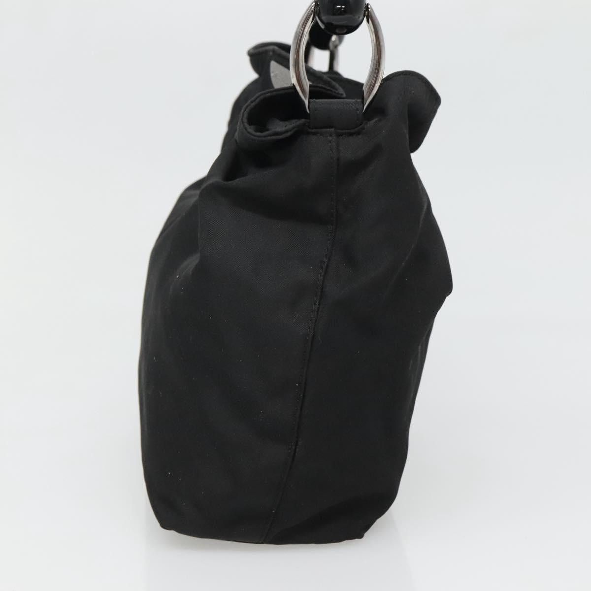 Dior DIOR Maris Pearl Hand Bag Nylon Black Silver Size ONE SIZE - 5 Thumbnail